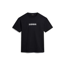 Napapijri Small Box Logo Short Sleeve T Shirt