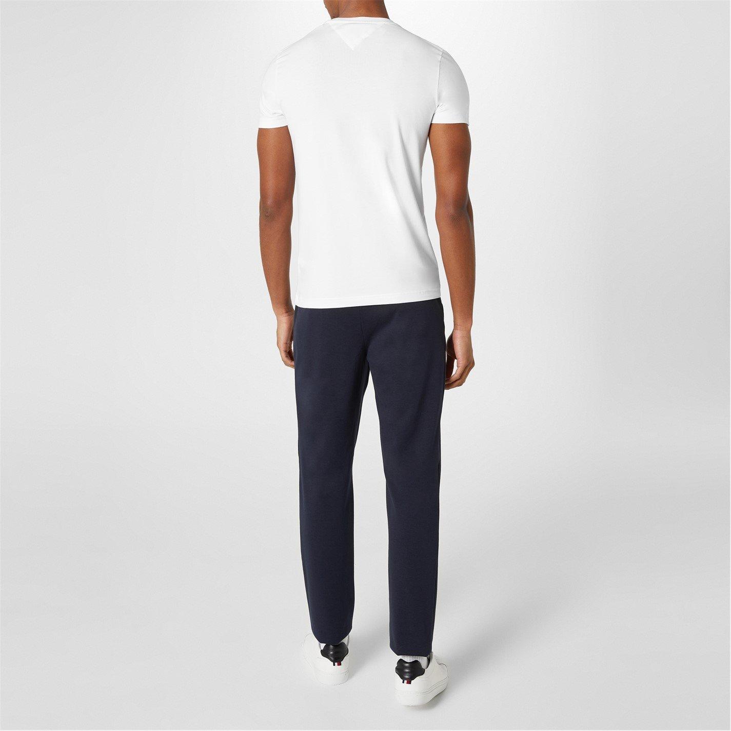 Wit 100 - Tommy Hilfiger - Stretch Slim Fit T-Shirt - 4