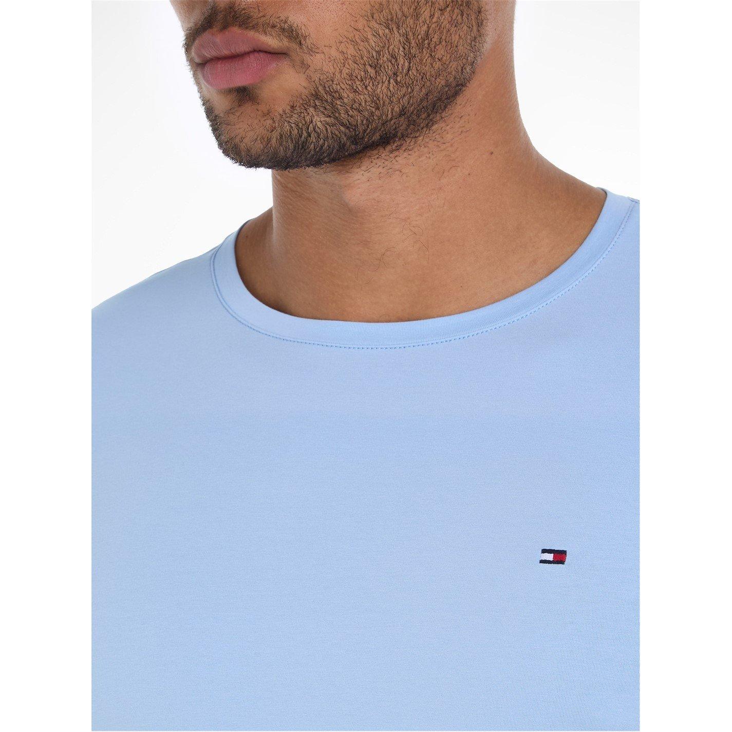 Kingley Blue - Tommy Hilfiger - Stretch Slim Fit T-Shirt - 3