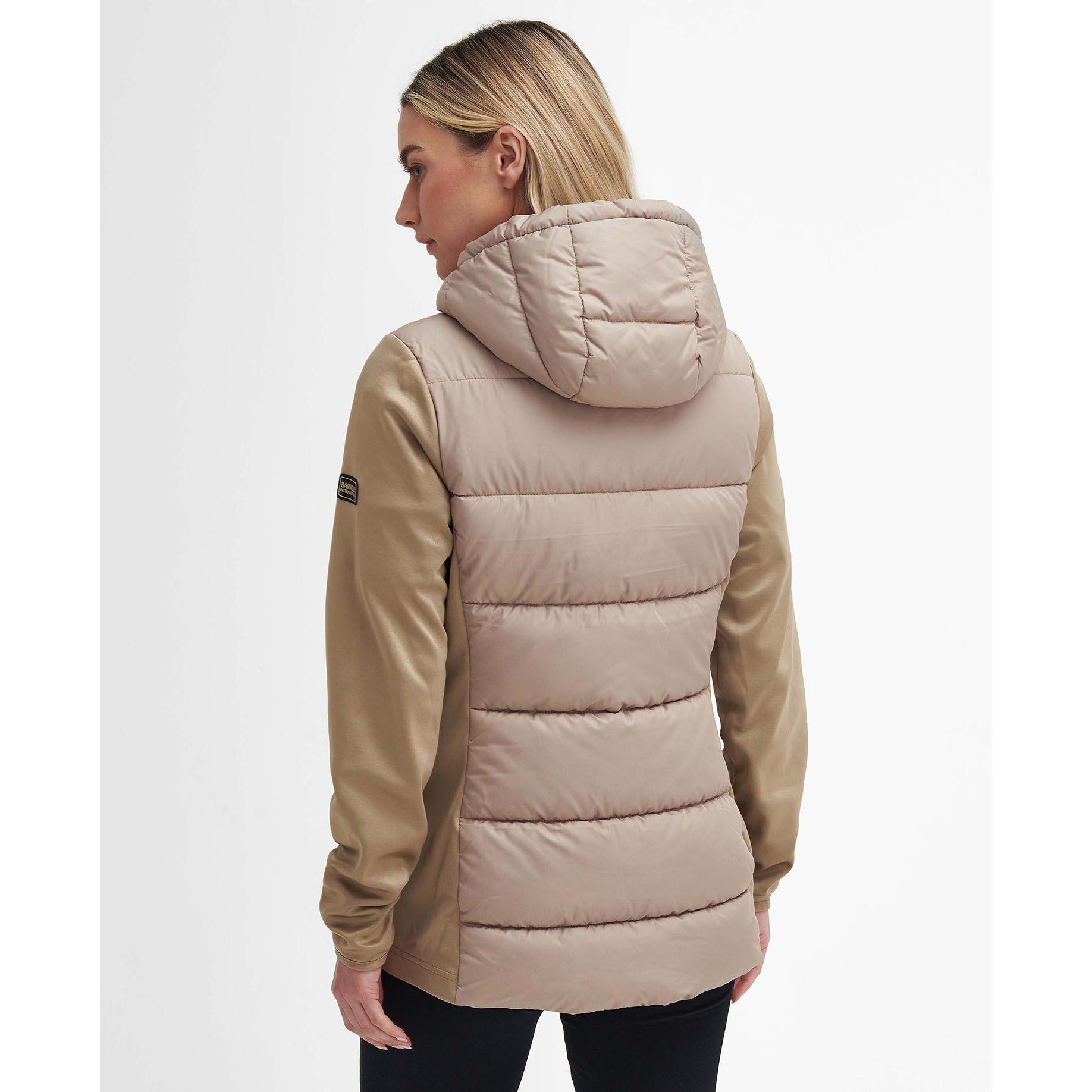 LT Trench - Barbour International - Women's Bondar Quilted Hooded Hybrid Jacket - 2