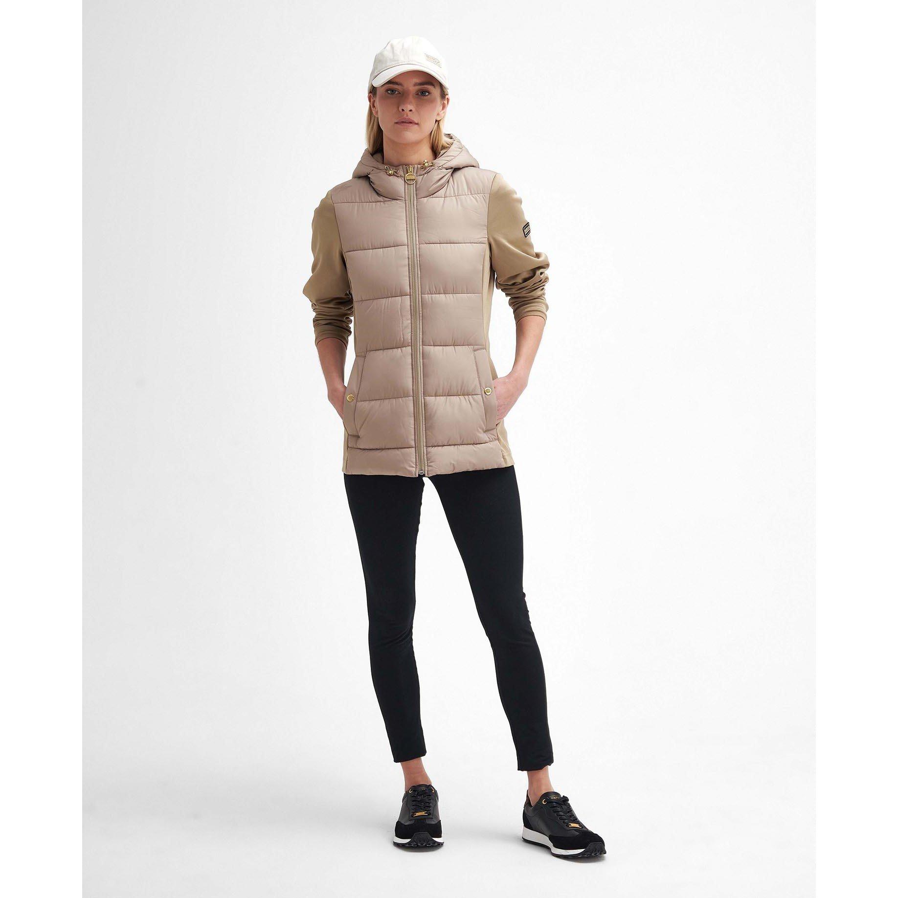 LT Trench - Barbour International - Women's Bondar Quilted Hooded Hybrid Jacket - 3