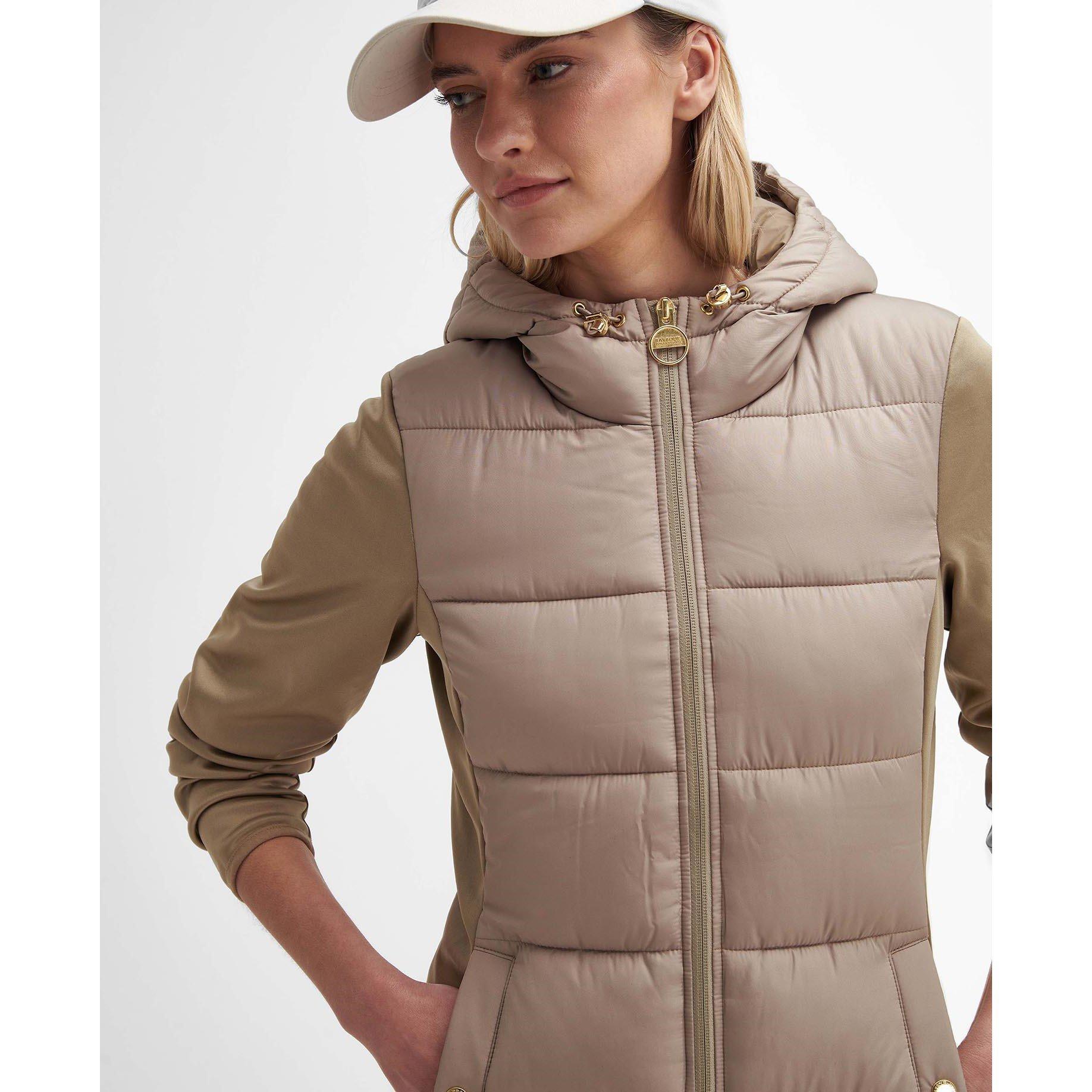 LT Trench - Barbour International - Women's Bondar Quilted Hooded Hybrid Jacket - 5