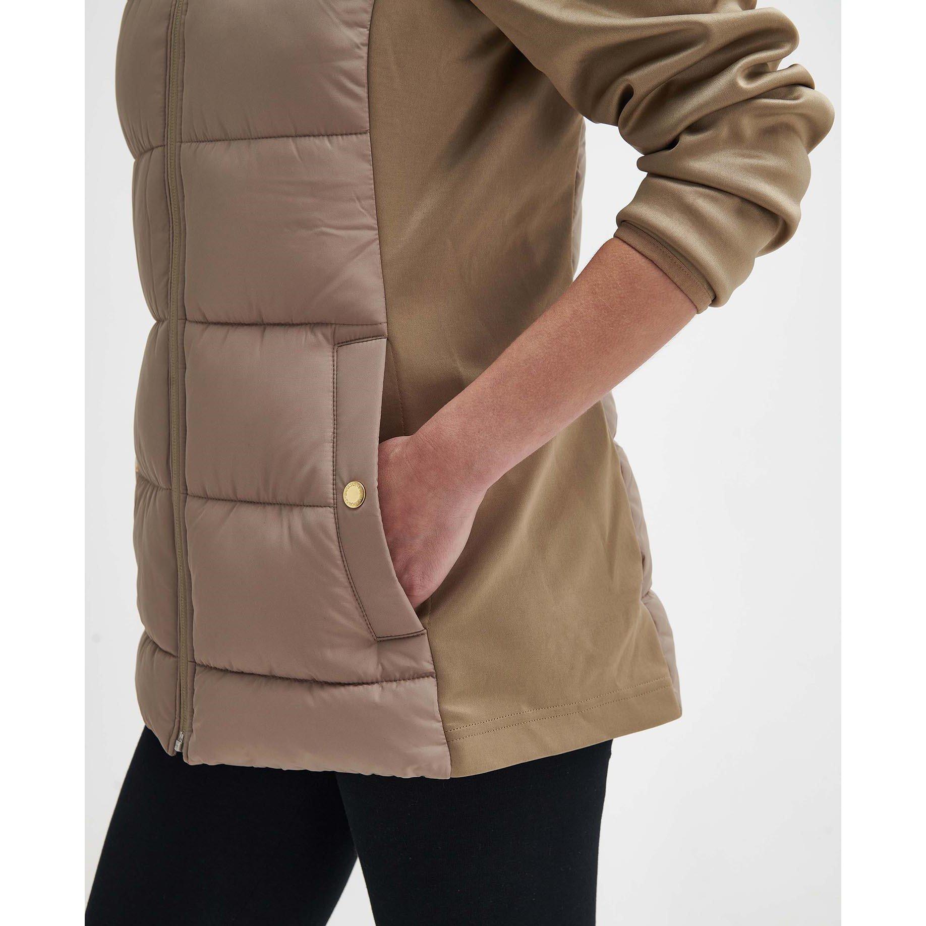 LT Trench - Barbour International - Women's Bondar Quilted Hooded Hybrid Jacket - 7