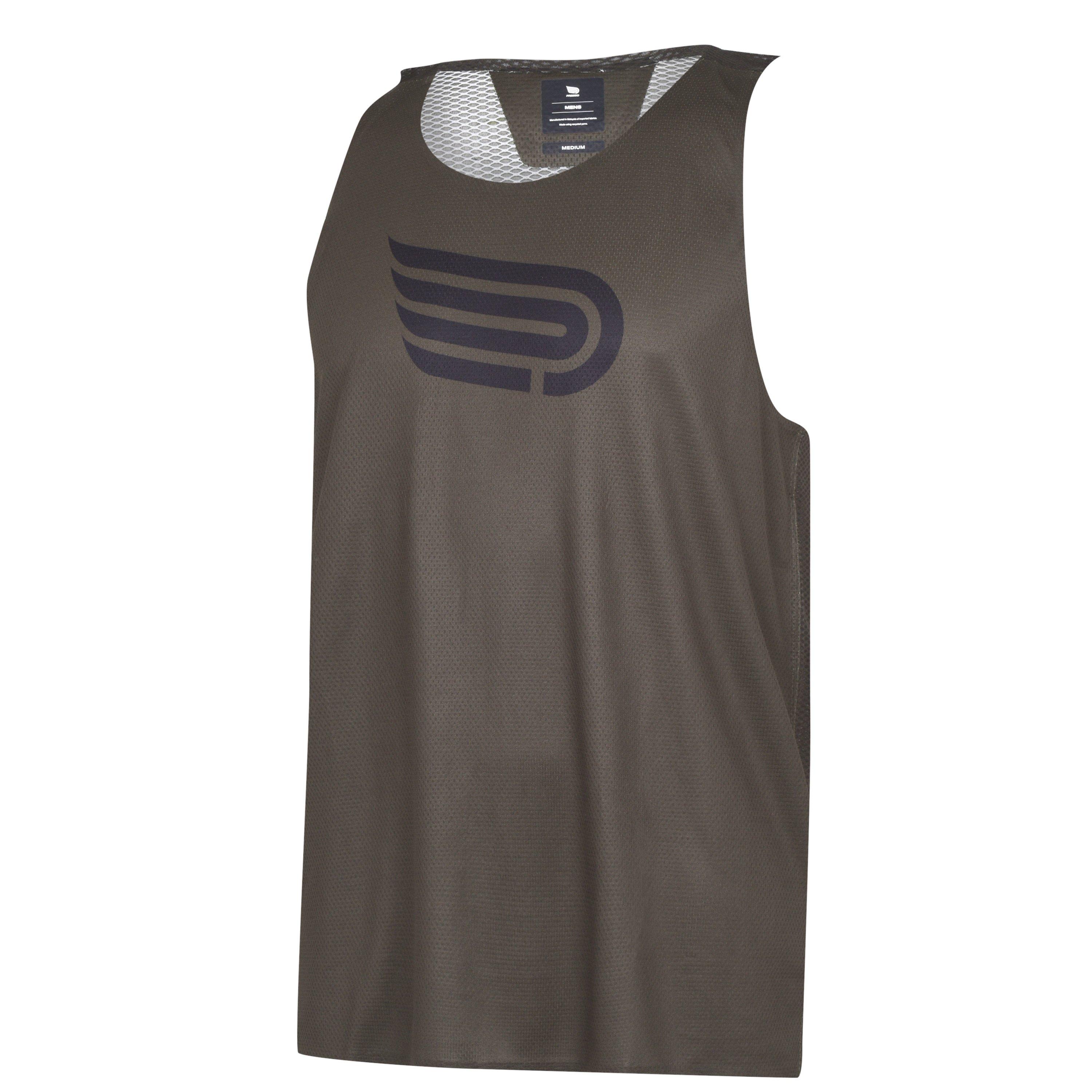 Green/White - Pressio - Men'S Arahi Singlet - 8