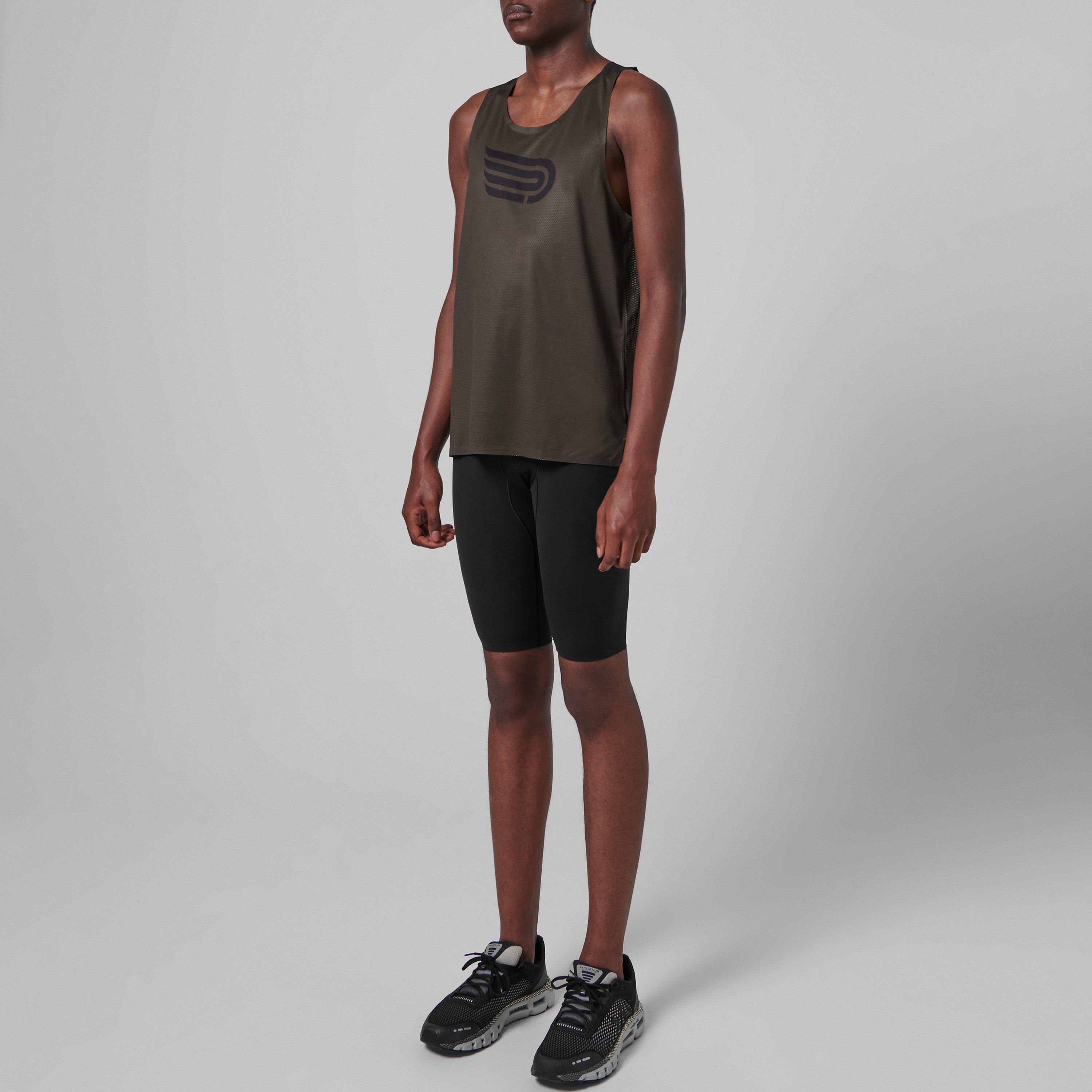 Green/White - Pressio - Men'S Arahi Singlet - 3