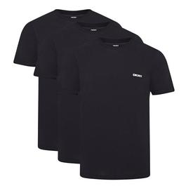 DKNY 3 Pack Short Sleeve T Shirt Mens