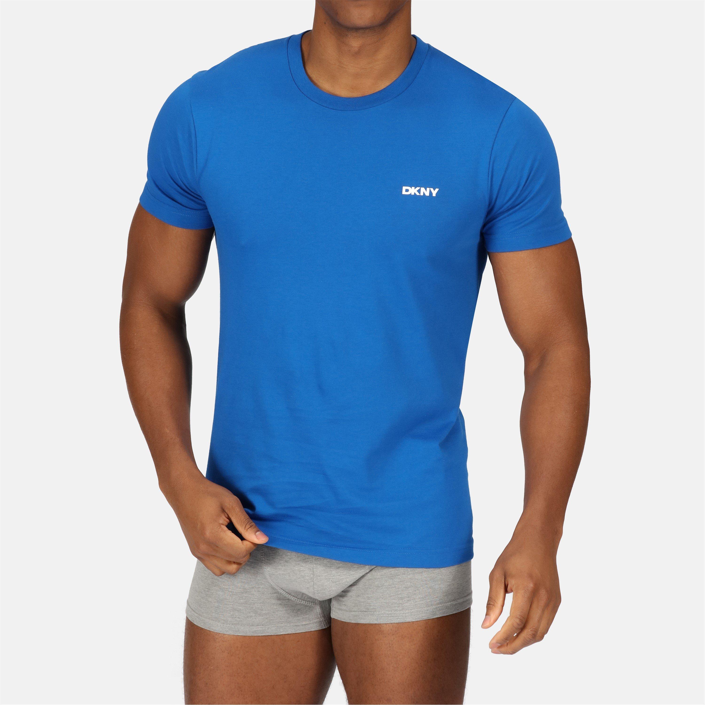 DKNY Heren 3 Pack T-Shirt 100% Katoen Designer, Olijf/Houtskool/Navy, M DKNY Heren 3 Pack T-Shirt 100% Katoen Designer, Olijf/Houtskool/Navy, M