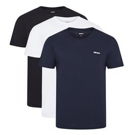 DKNY 3 Pack Short Sleeve T Shirt Mens