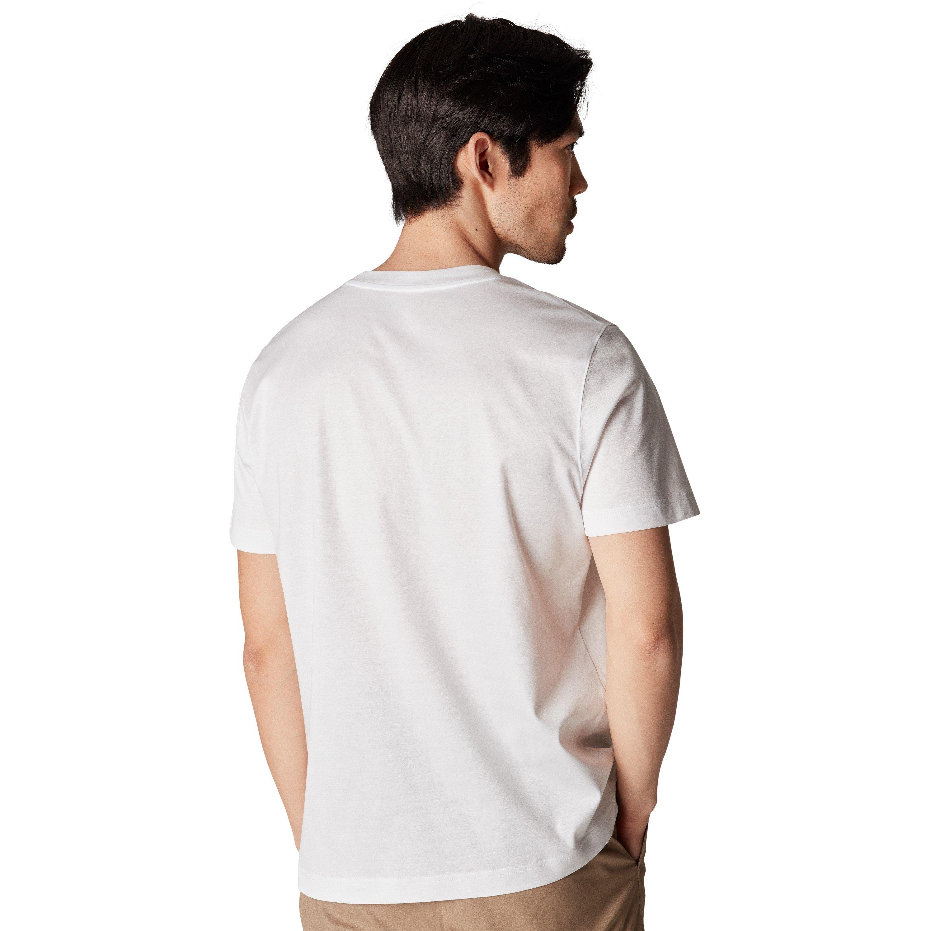 White - Eton - Filo Di Scozia T Shirt - 3