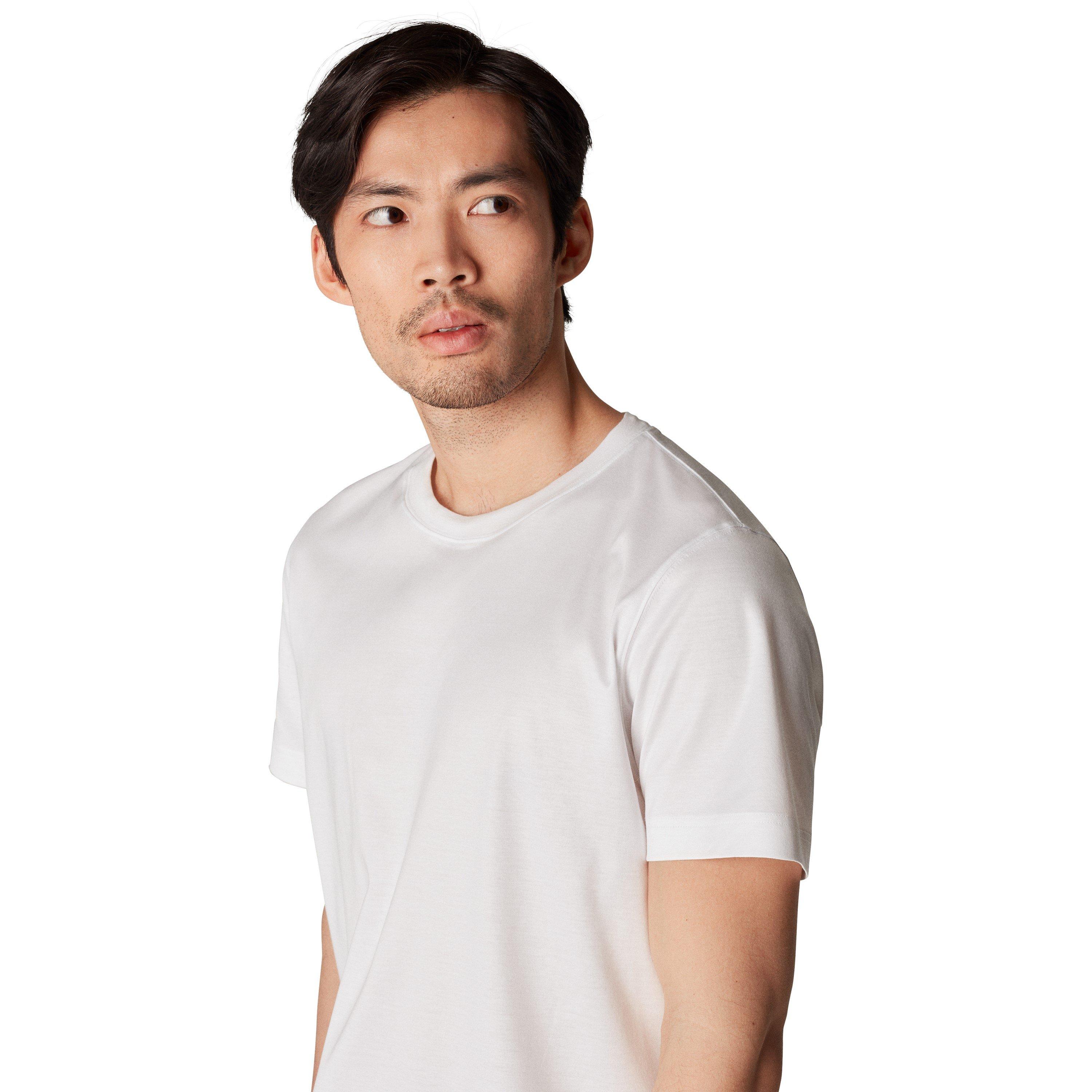 White - Eton - Filo Di Scozia T Shirt - 4