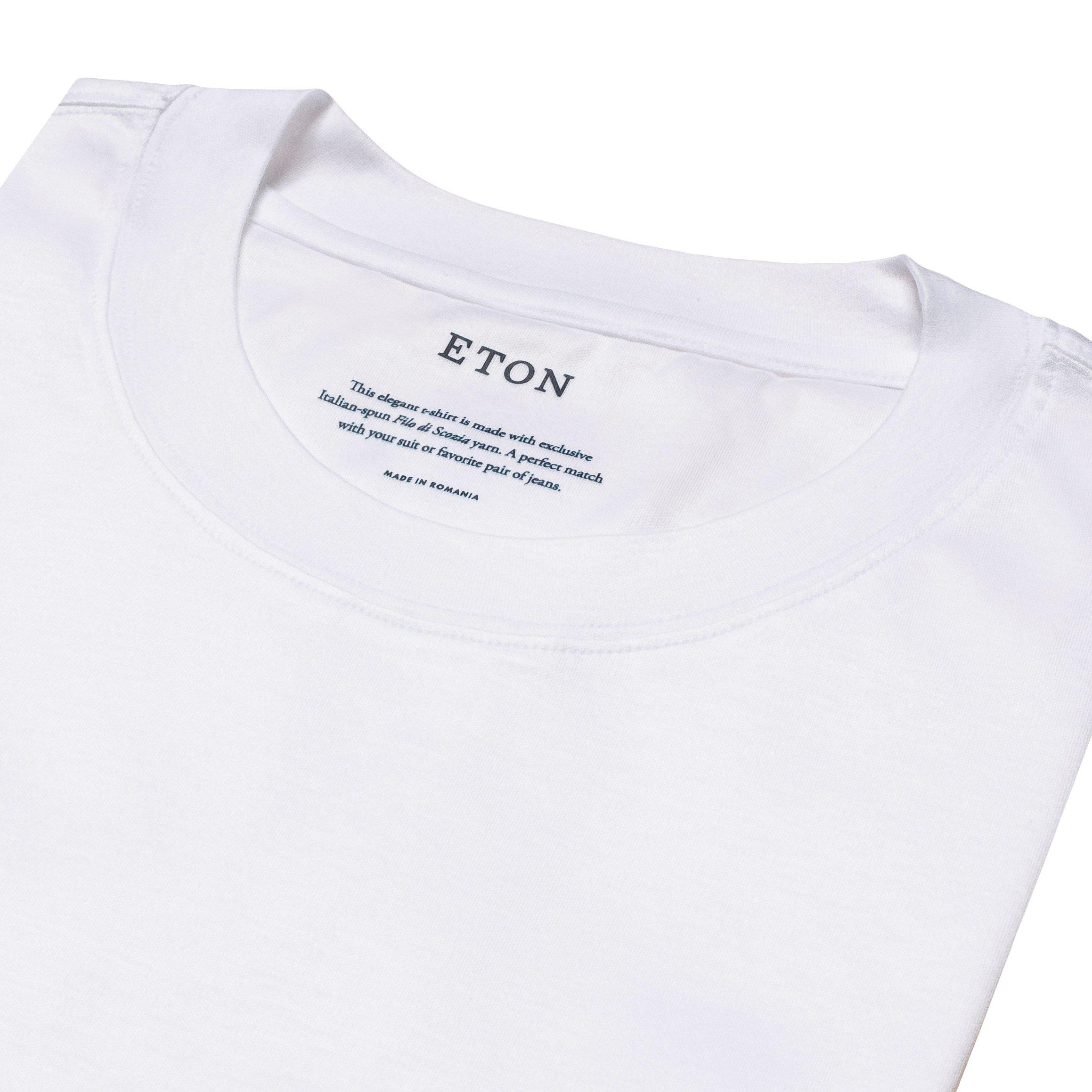 White - Eton - Filo Di Scozia T Shirt - 6