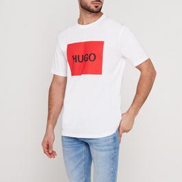 Hugo Dulive Box Logo T Shirt