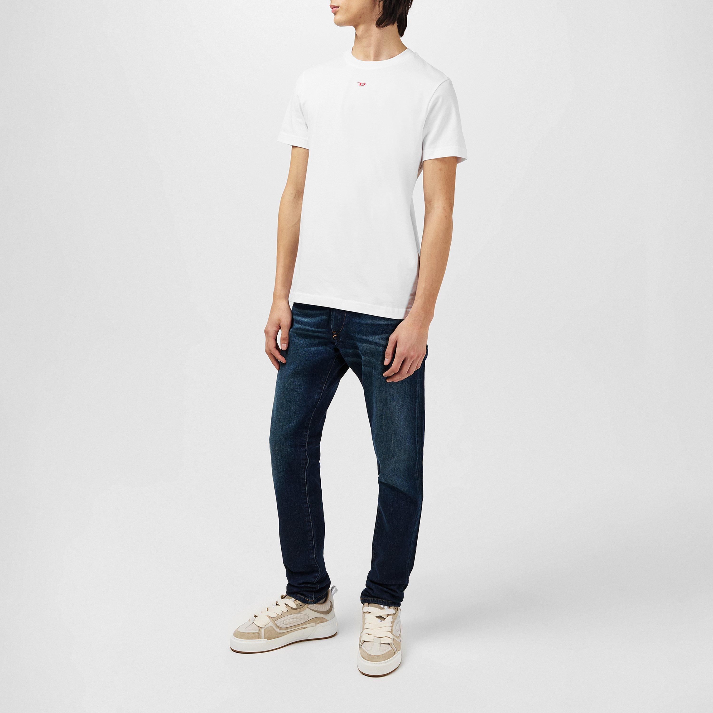 White 100 - Diesel - Small Mid D T Shirt - 6