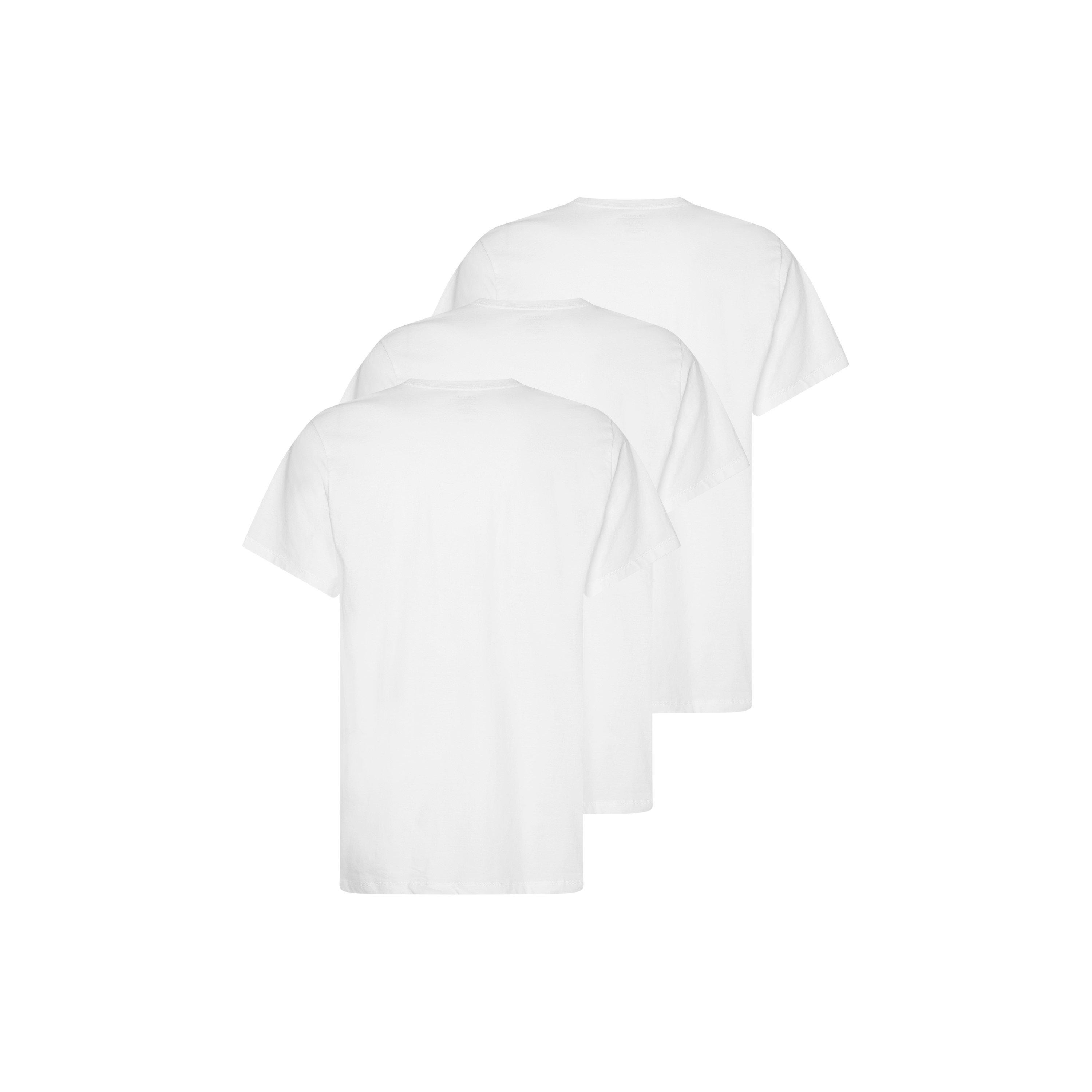 White - Calvin Klein - Calvin Klein 3 Pack T Shirt - 2