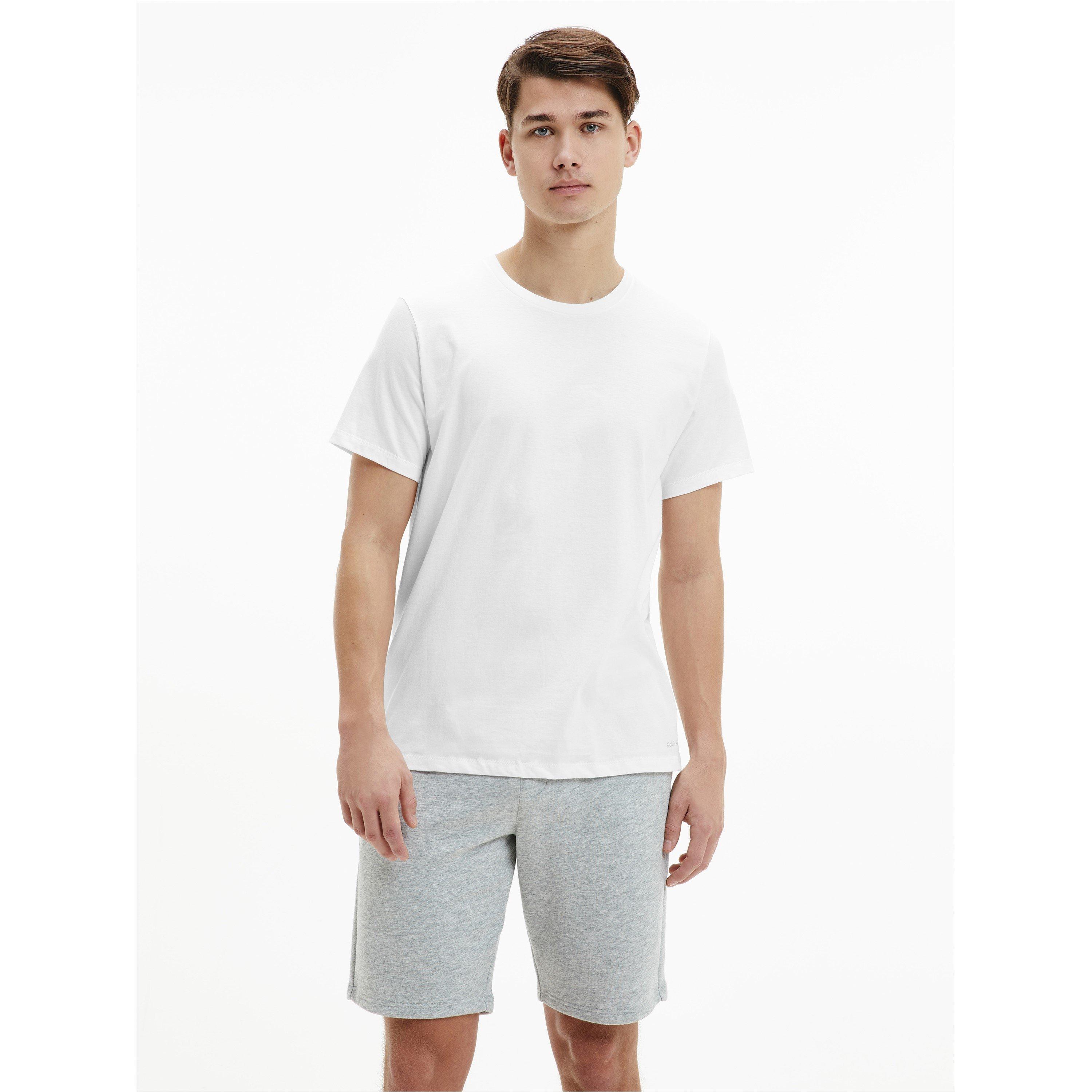 White - Calvin Klein - Calvin Klein 3 Pack T Shirt - 3