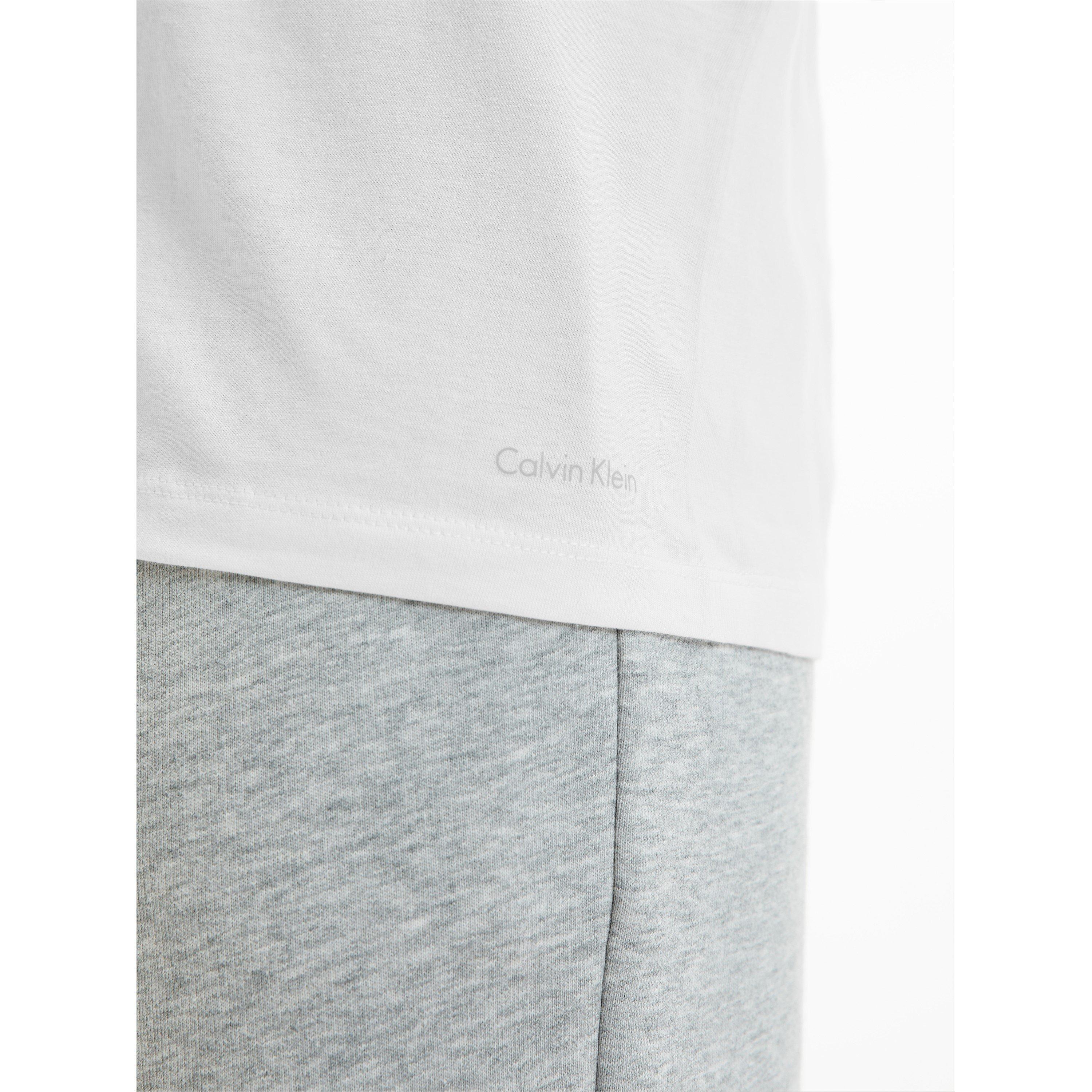 White - Calvin Klein - Calvin Klein 3 Pack T Shirt - 6