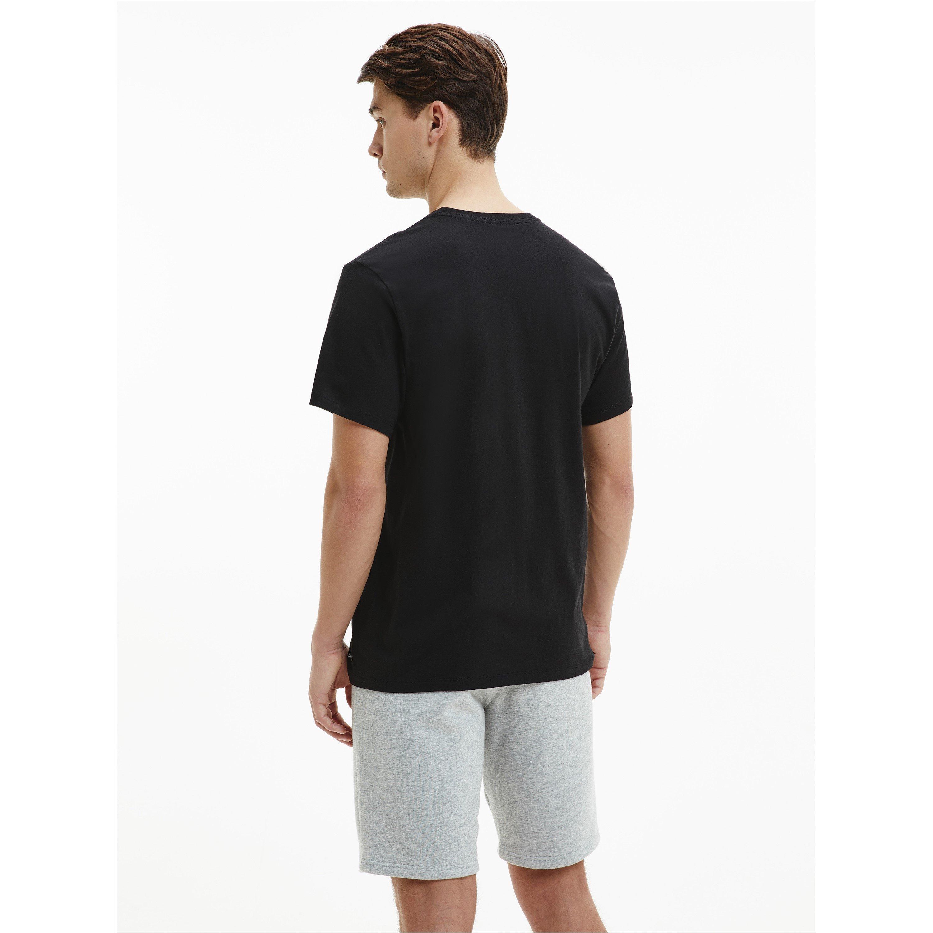 Black/Wht/Grey - Calvin Klein - 3 Pack T Shirt - 4