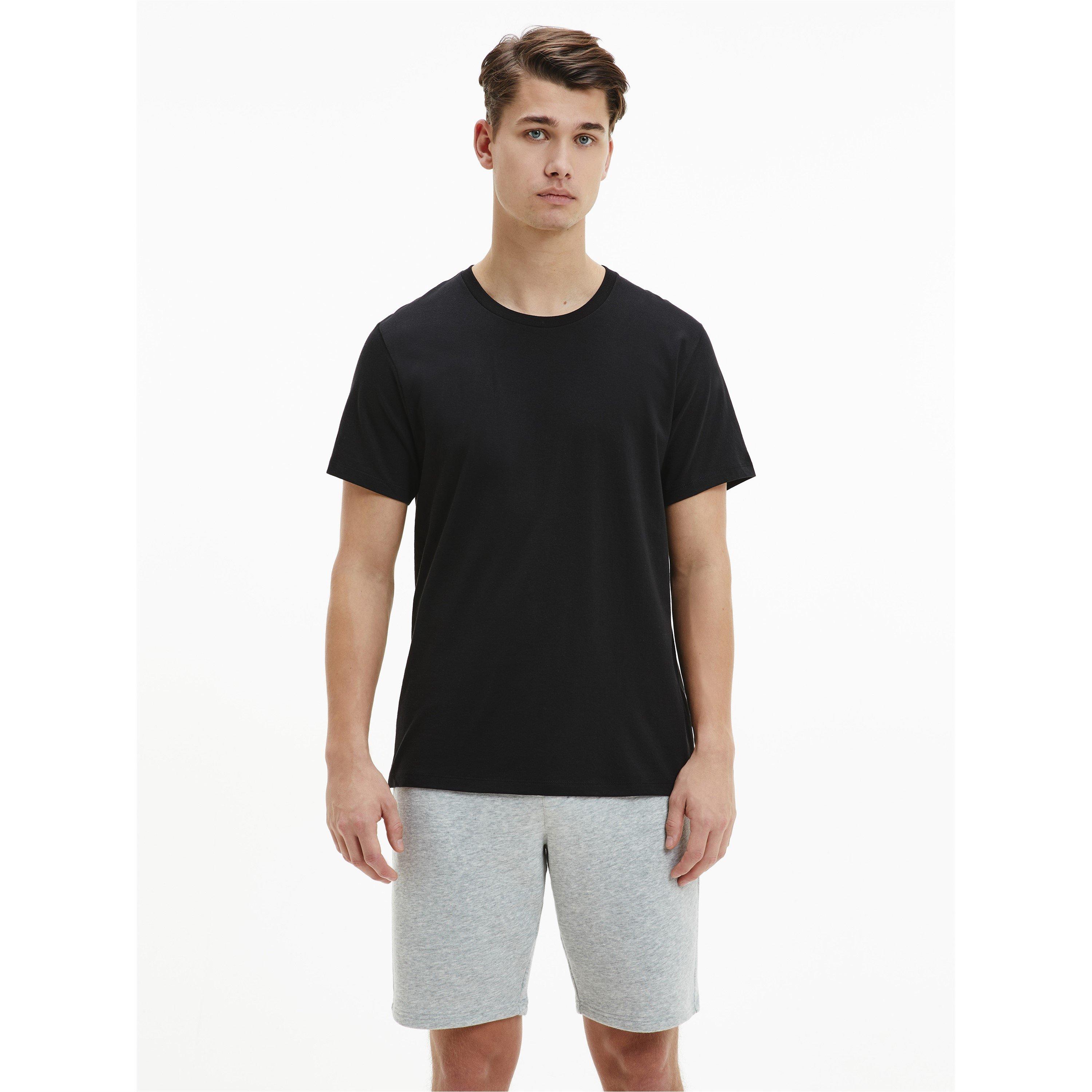 Black/Wht/Grey - Calvin Klein - 3 Pack T Shirt - 5