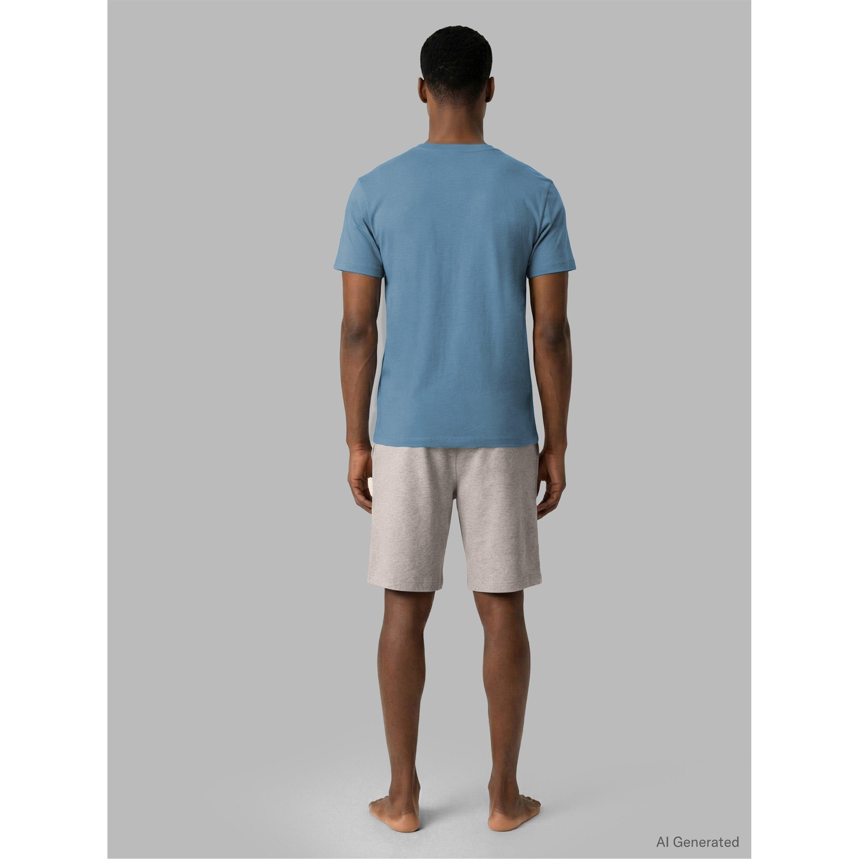 Branco/Azul/Azul - Calvin Klein - 3 Pack T Shirt - 4