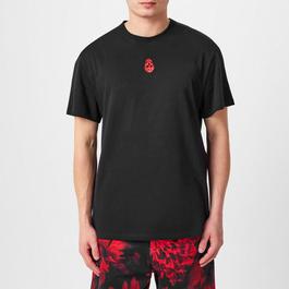 Alexander McQueen Skull Crew Neck T Shirt