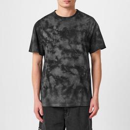 Alexander McQueen Tie Dye Skull T Shirt