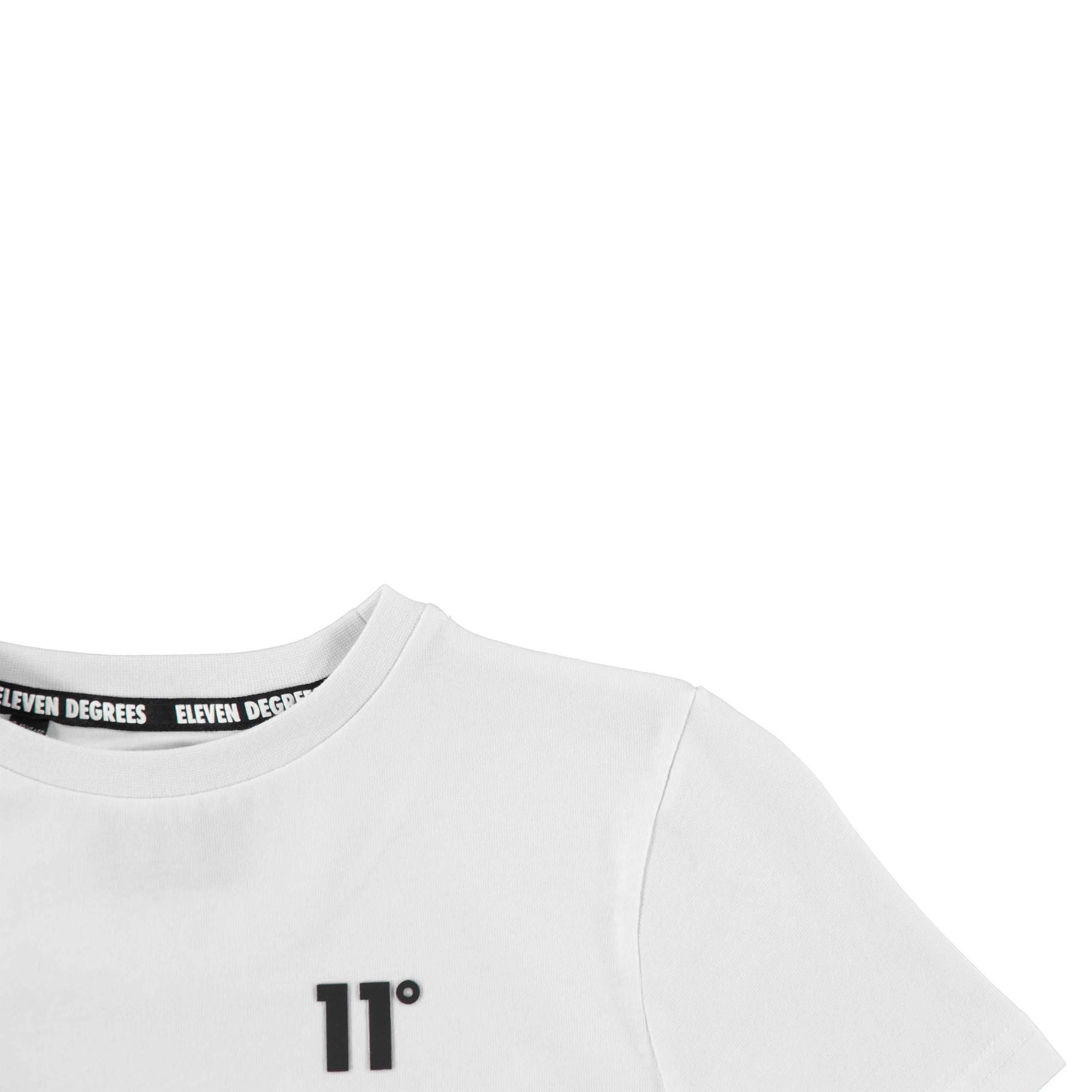 White - 11 Degrees - 11 Degrees Core T Shirt - 4