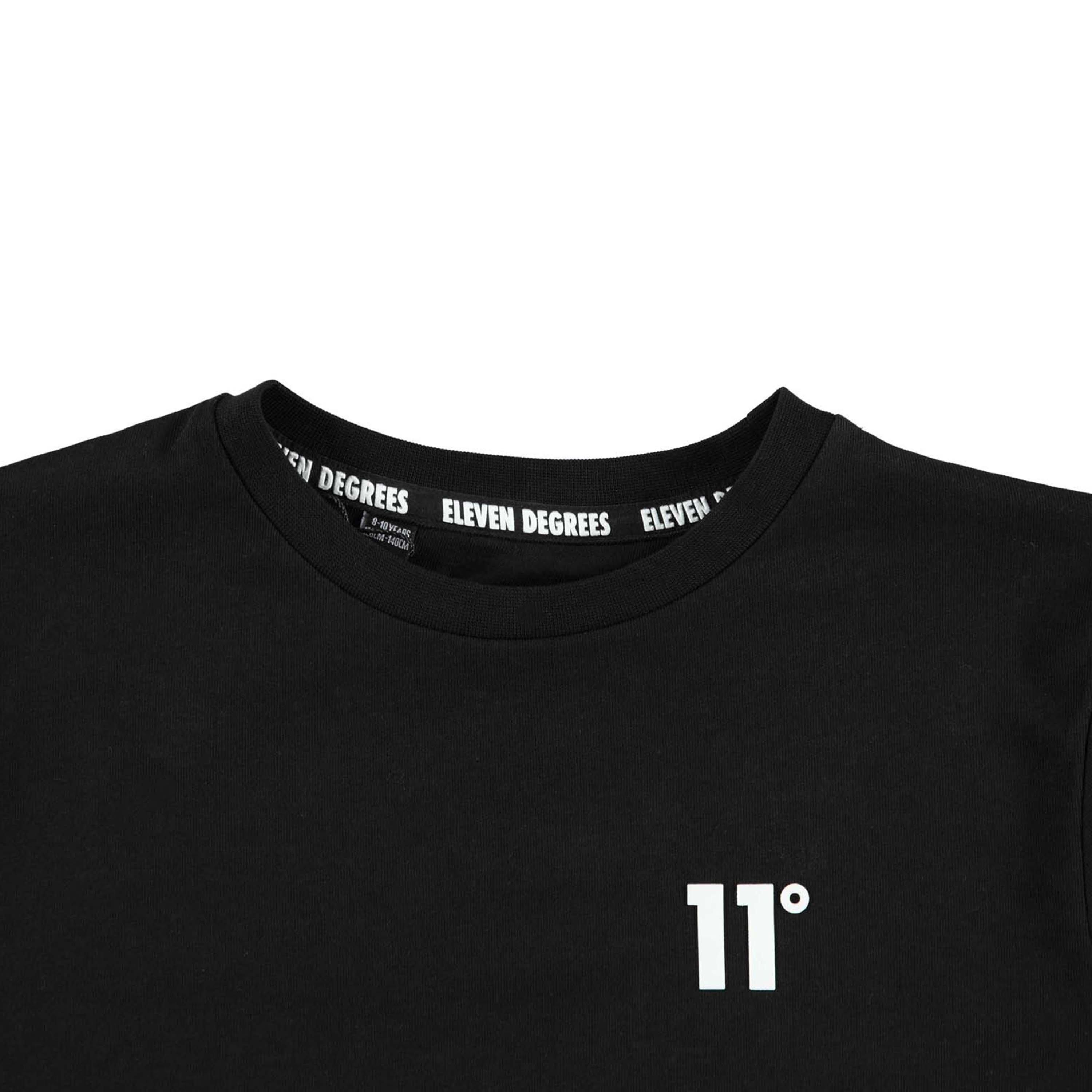 Black - 11 Degrees - Core T Shirt - 3
