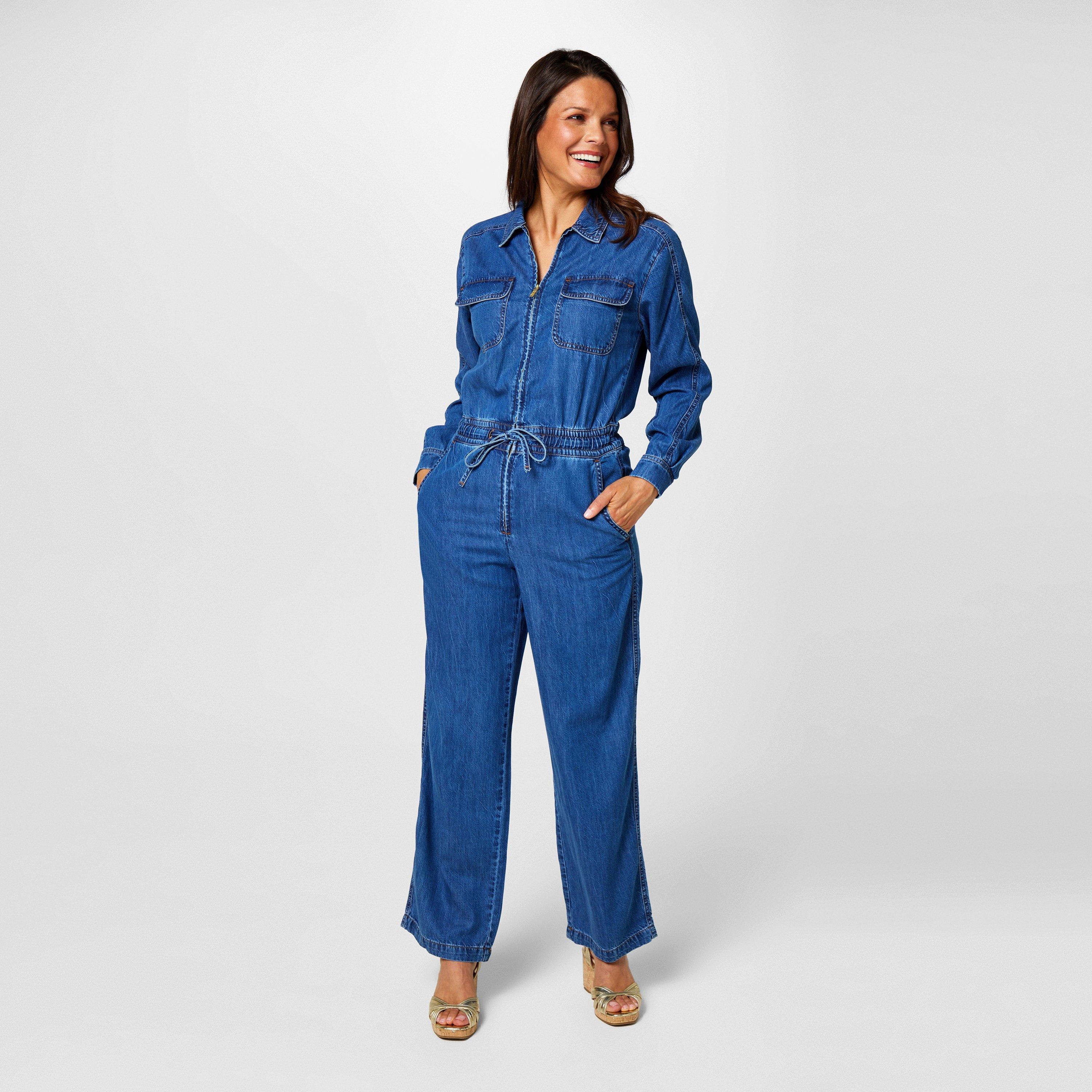 Blau - Biba - Biba Denim Jumpsuit - 4