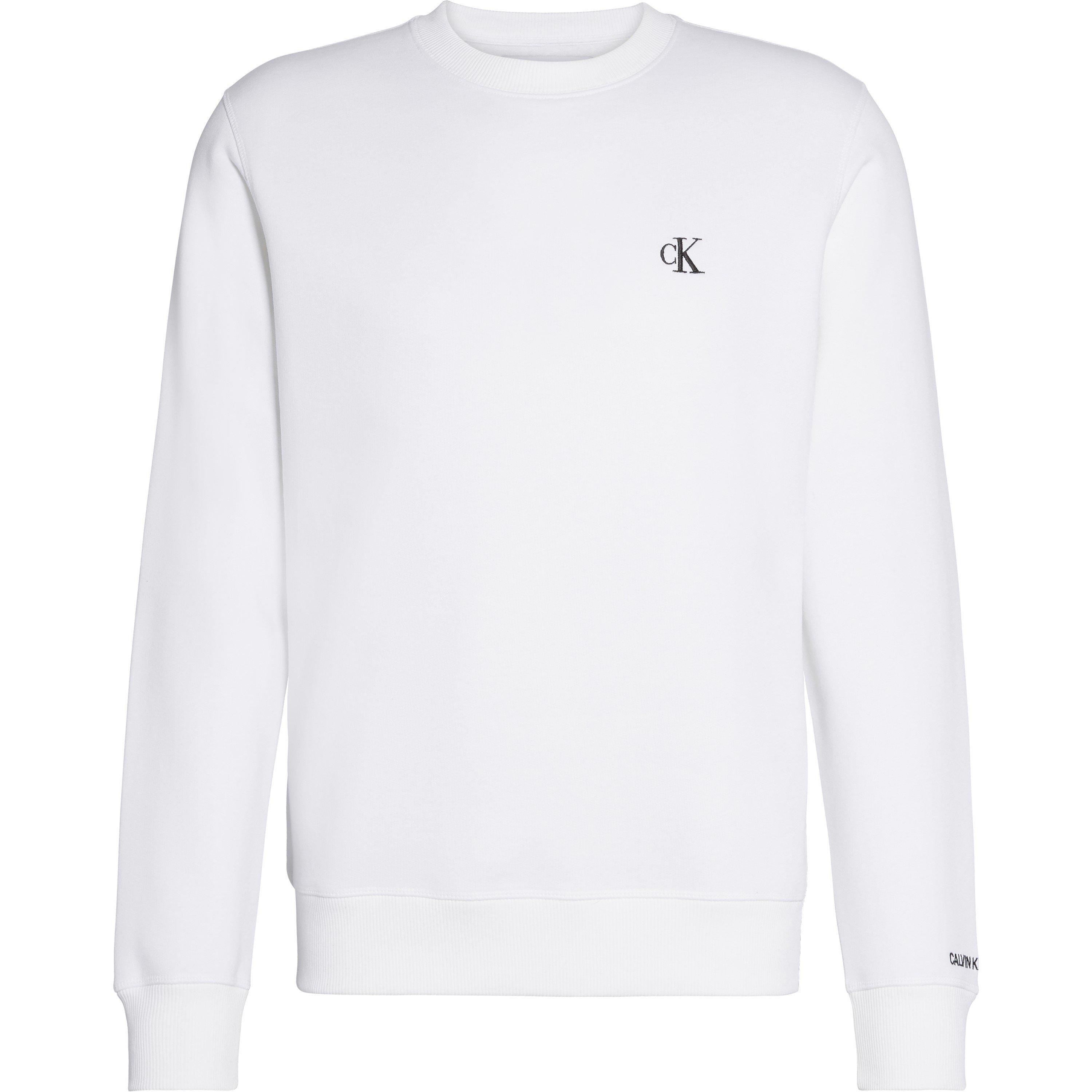 White YAF - Calvin Klein Jeans - Calvin Klein Essential Regular Crew Neck - 1