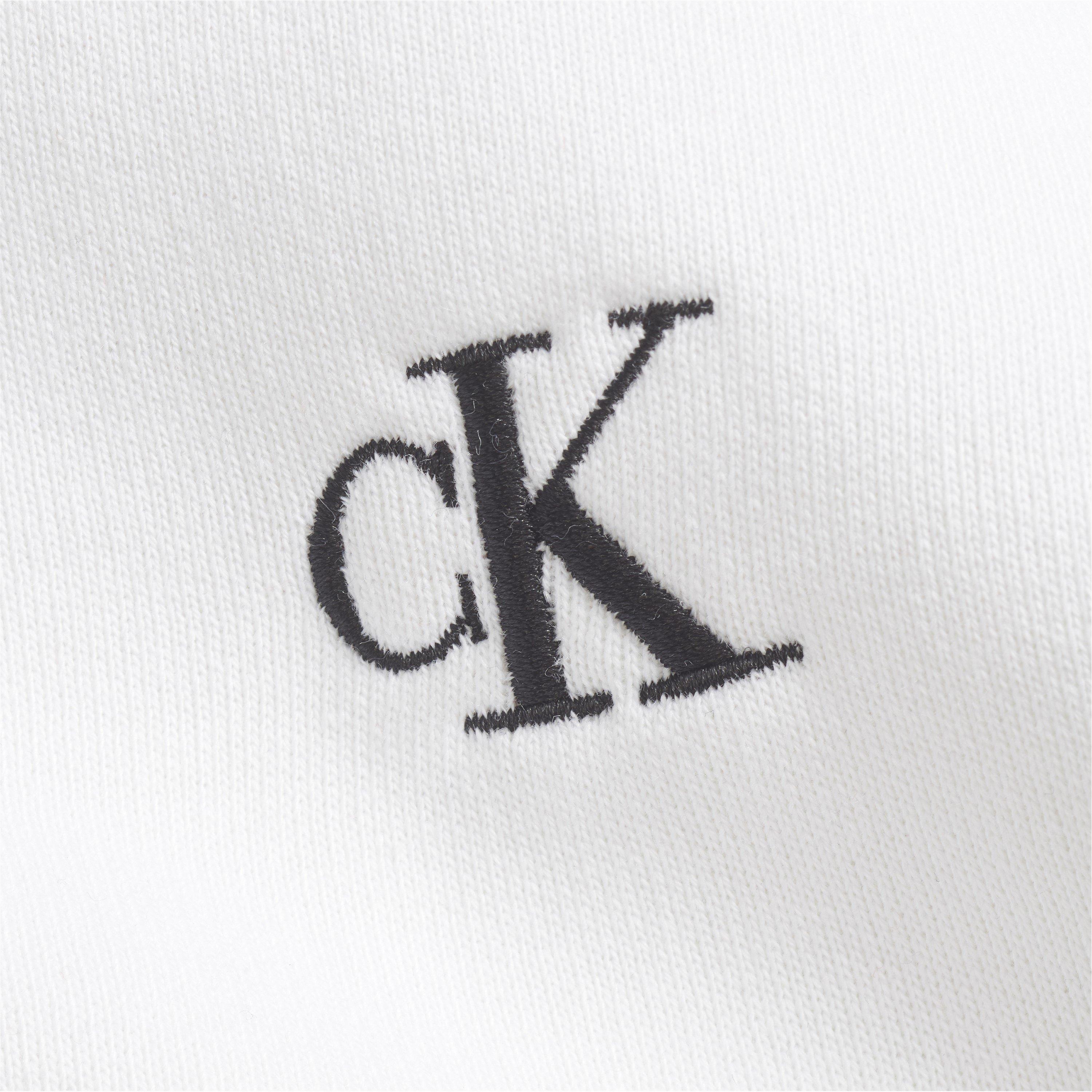 Bright White - Calvin Klein Jeans - Calvin Klein Essential Regular Crew Neck - 6