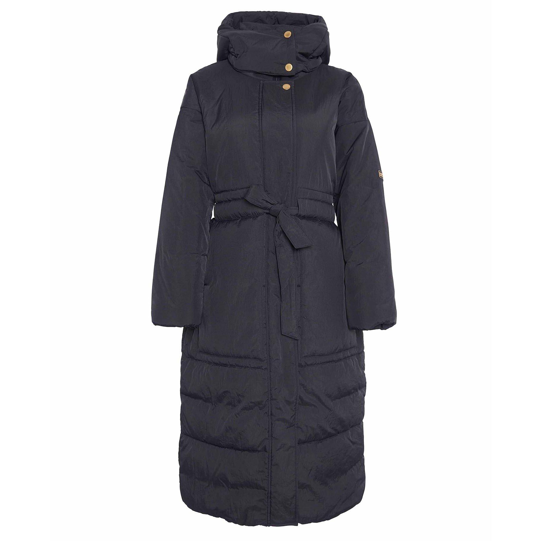 Black - Barbour International - Women's Serova Wadded Quilted Short Puffer Jacket - 8