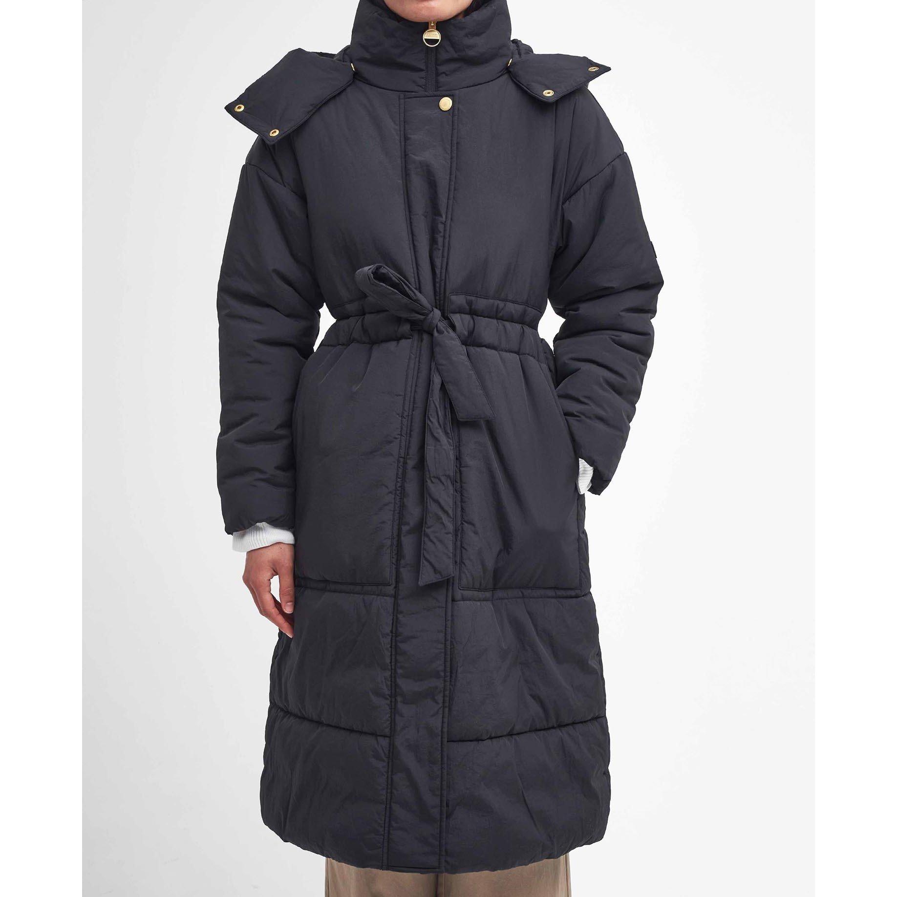 Black - Barbour International - Women's Serova Wadded Quilted Short Puffer Jacket - 5