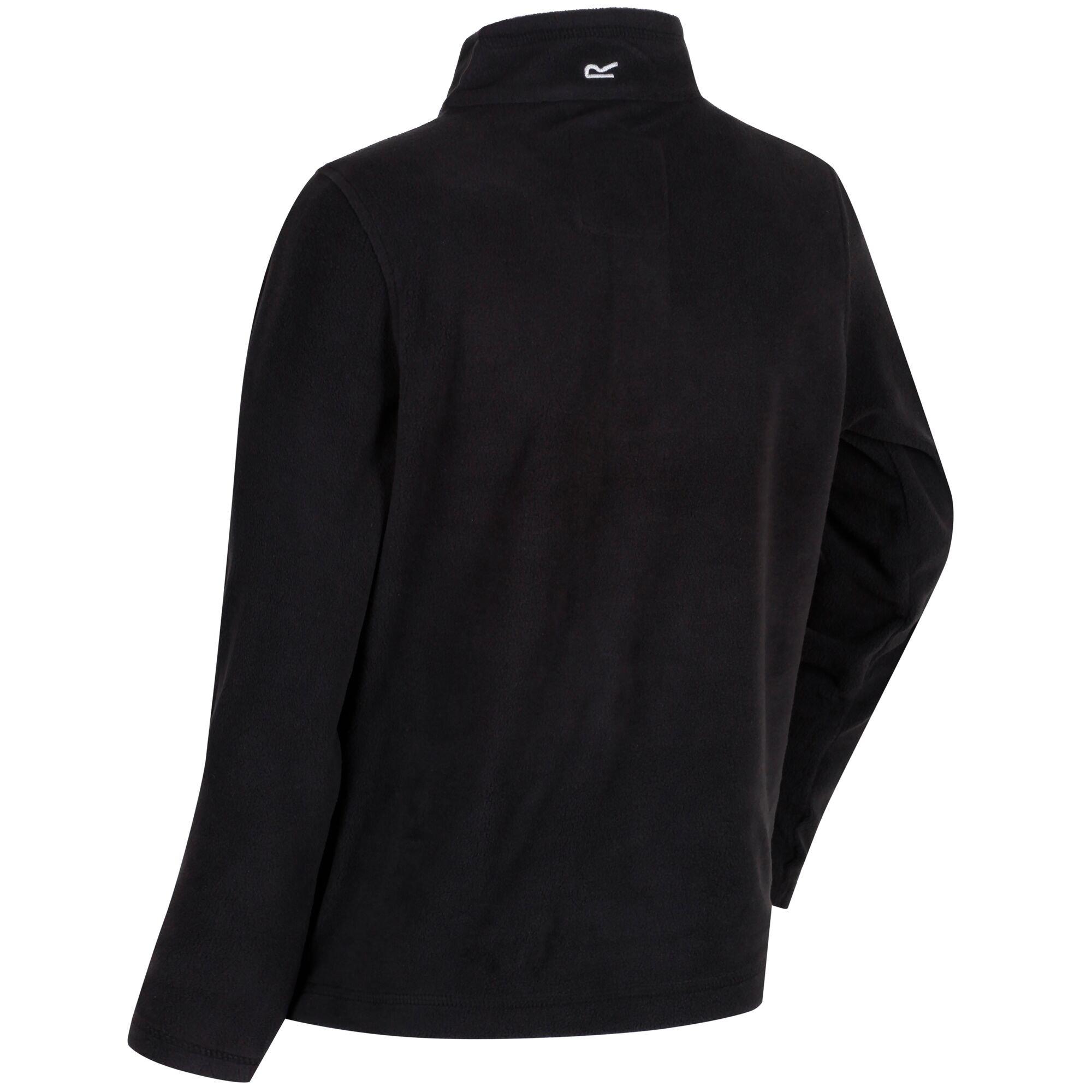 Black/Black - Regatta - Hot Shot II Half Zip fleece - 12