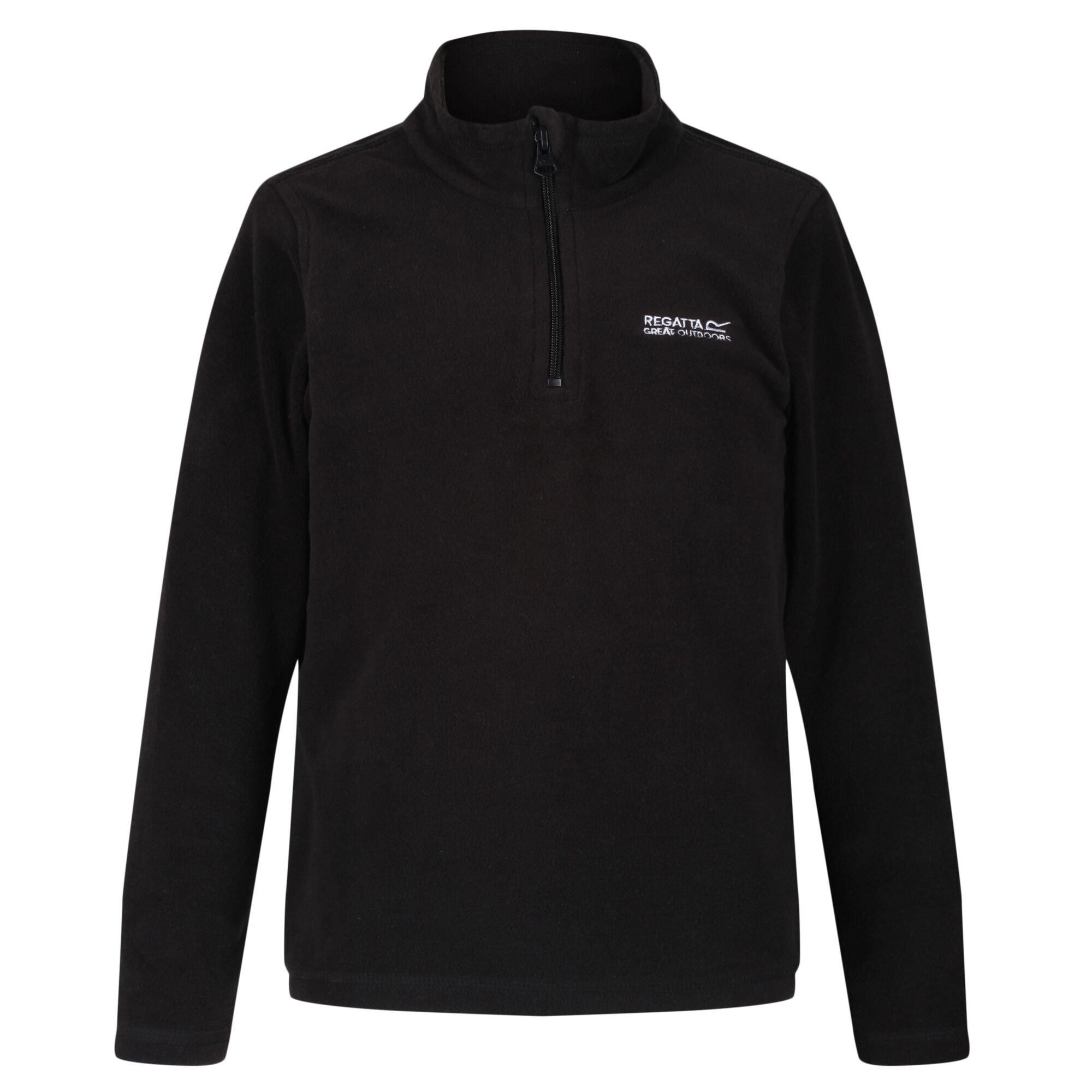 Black/Black - Regatta - Hot Shot II Half Zip fleece - 5