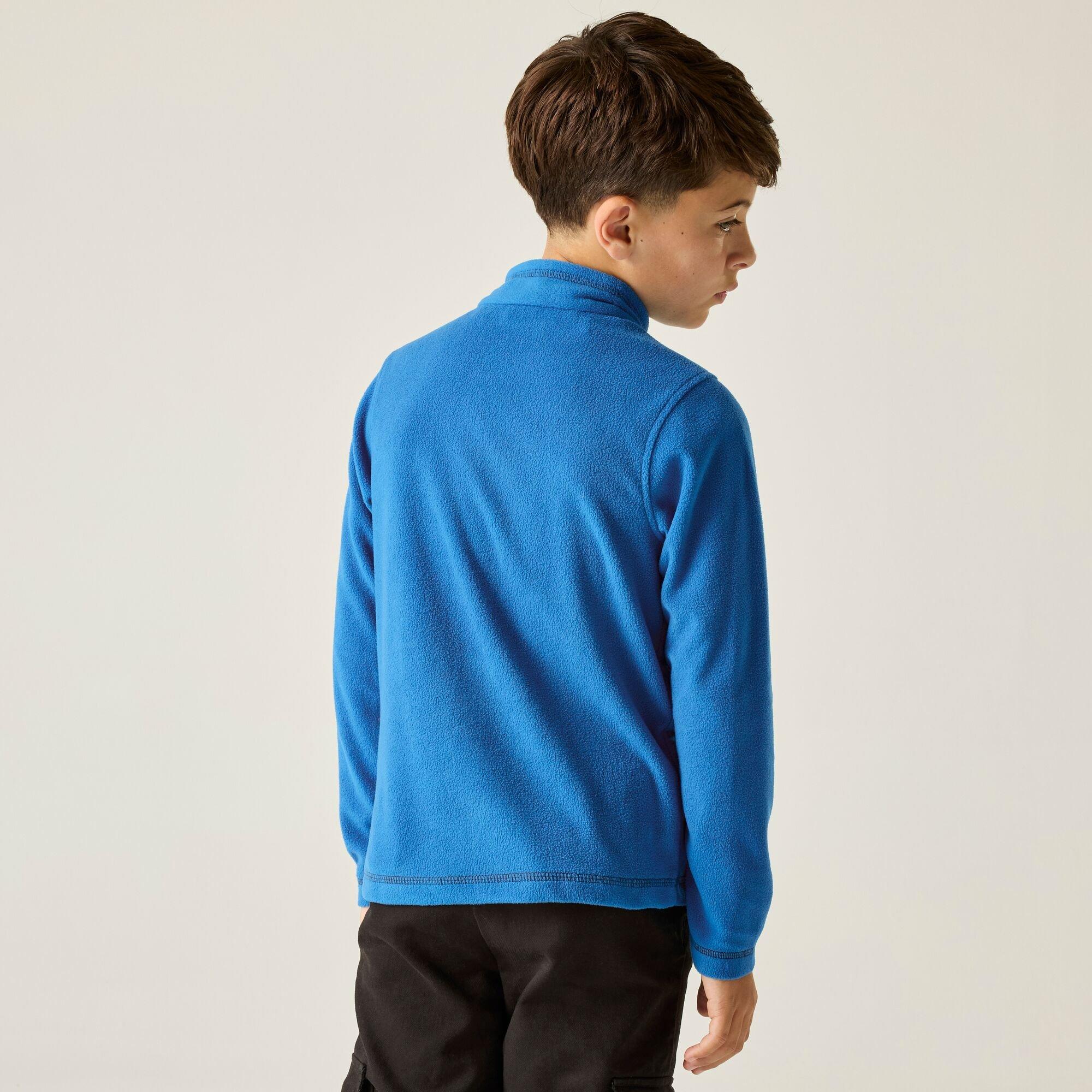 Oxfdblu/Navy - Regatta - Kids Hot Shot II Half Zip Fleece - 2