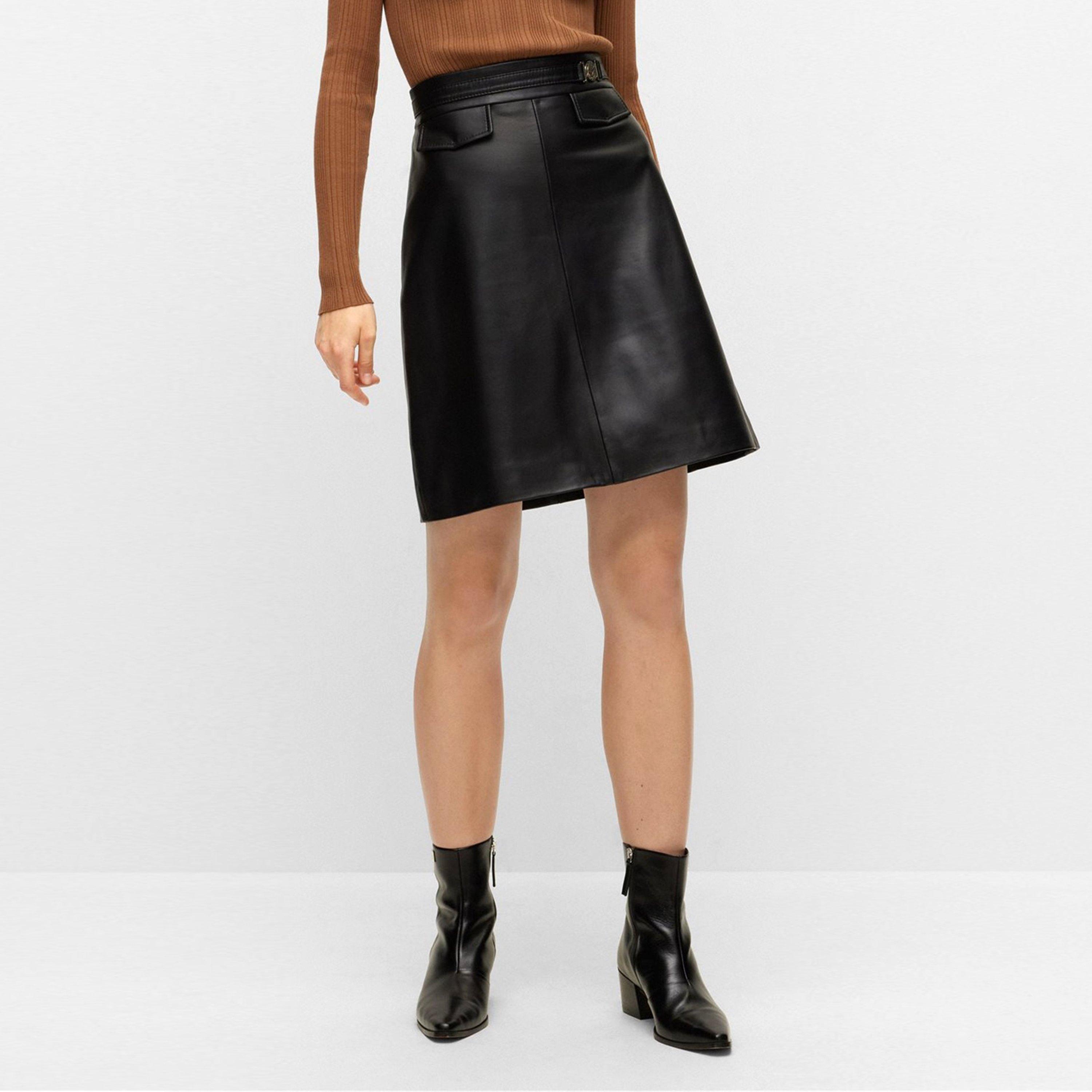 Black - Hugo - Women's Leolana Pencil Skirt - 2