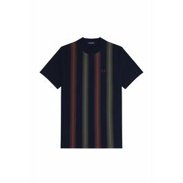 Fred Perry Ombre Stripe Tee