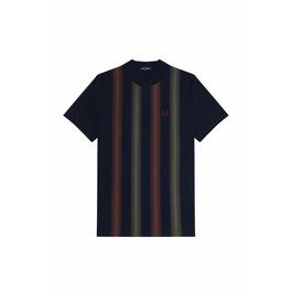 Fred Perry Ombre Strp Tee Sn44