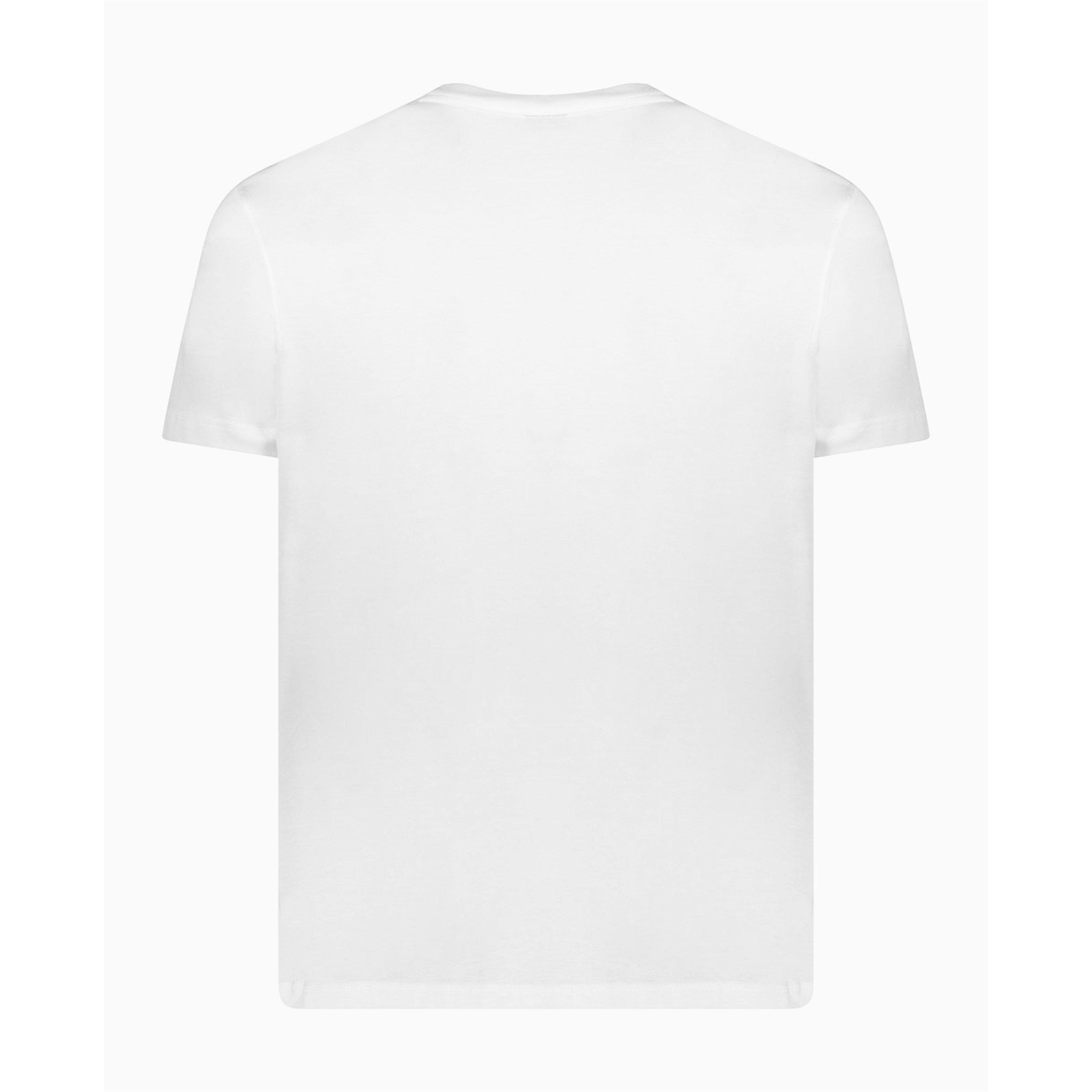 Weiß - Paul And Shark - Men's Regular Fit Badge T-Shirt - 8