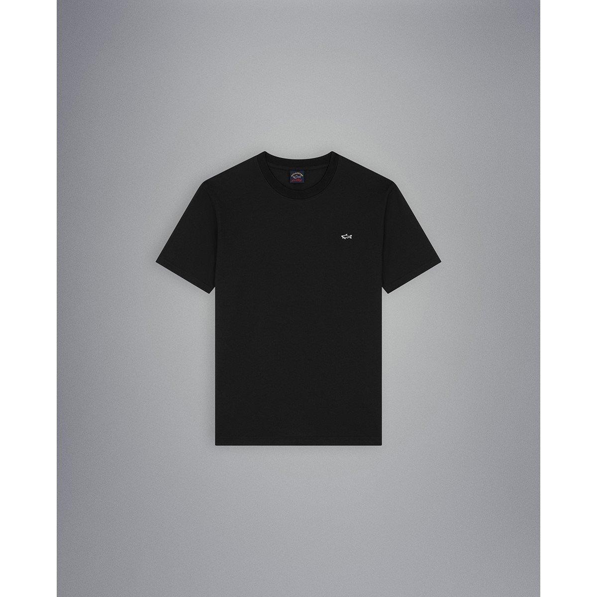 Paul And Shark Men's Regular Fit Badge T-Shirt - Black - M
