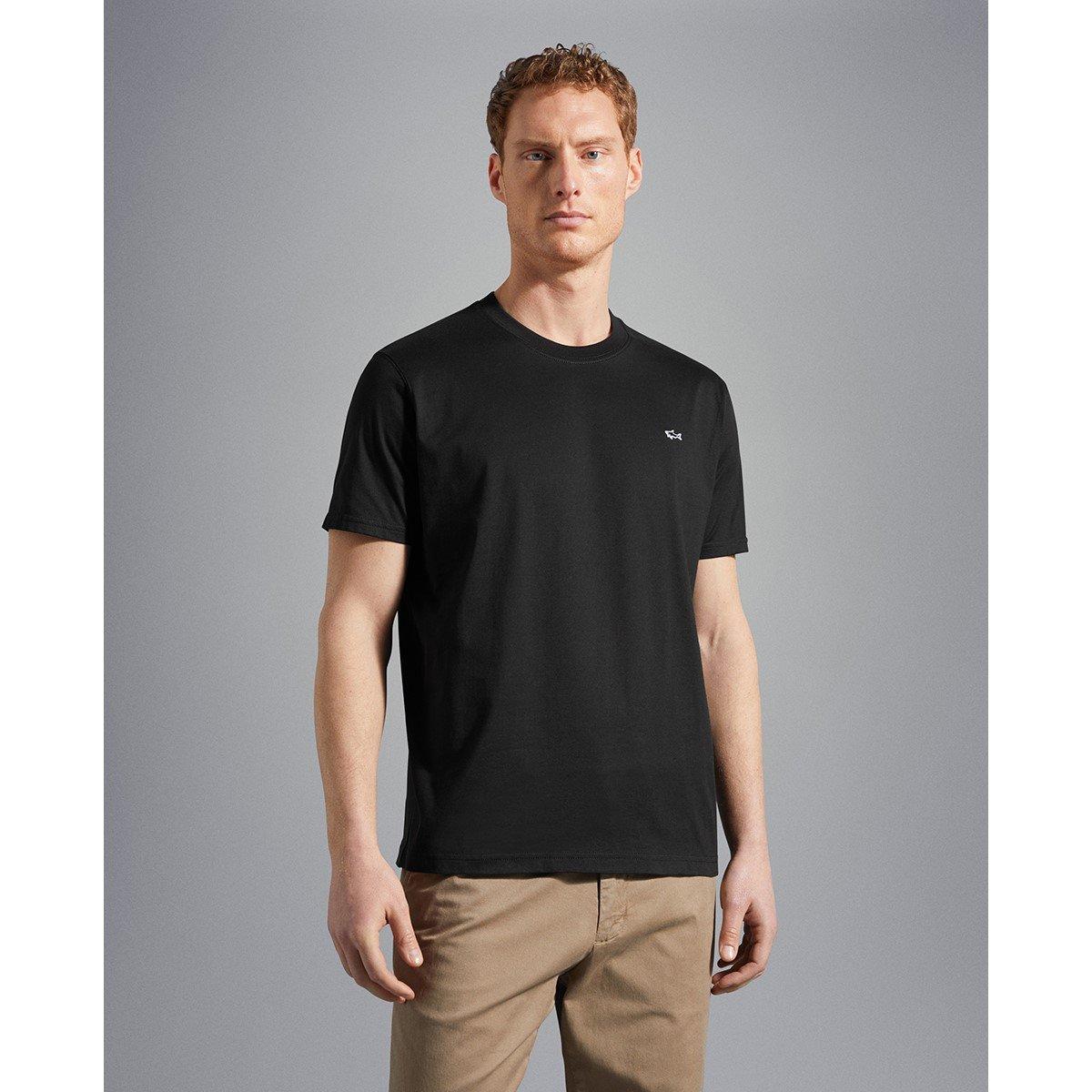 Sort - Paul And Shark - Men's Regular Fit Badge T-Shirt - 2