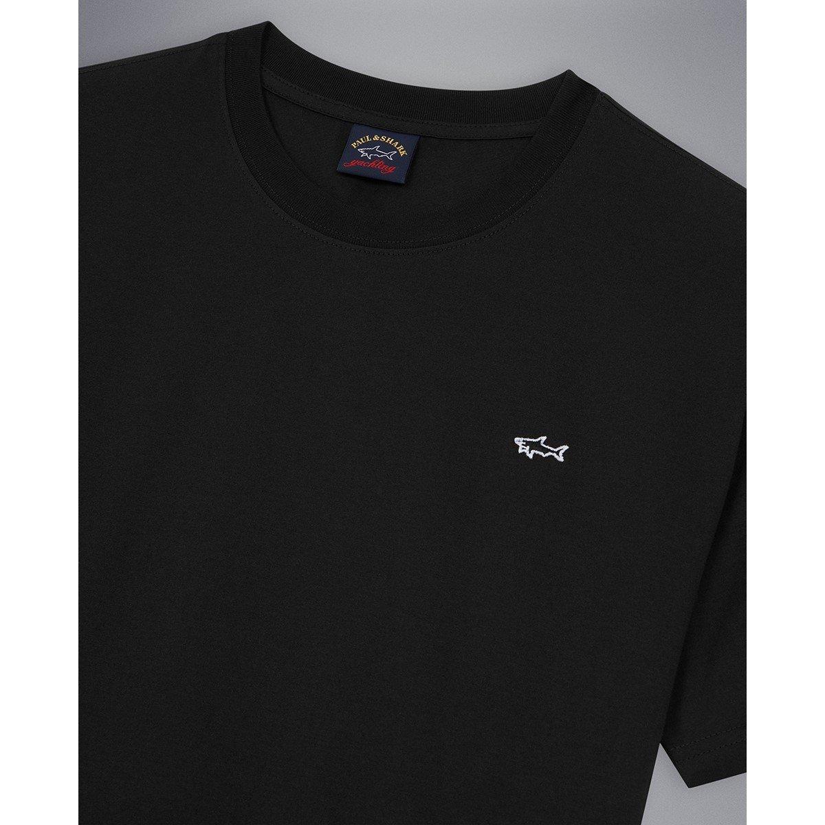 Sort - Paul And Shark - Men's Regular Fit Badge T-Shirt - 5