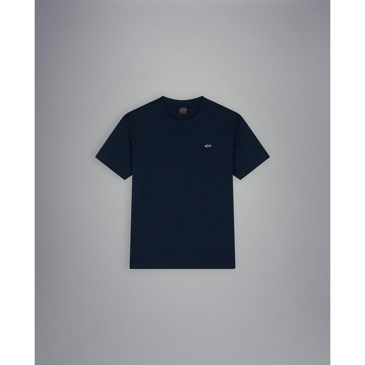 Paul And Shark Men's Regular Fit Badge T-Shirt - Navy - M