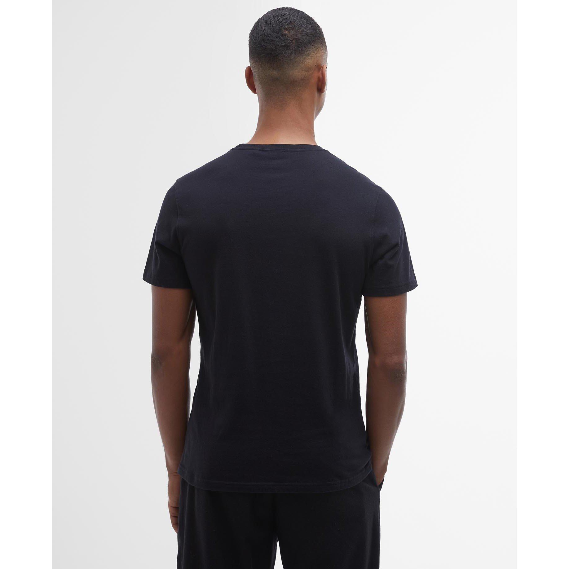 Black BK11 - Barbour International - Morley Graphic T- Shirt - 4
