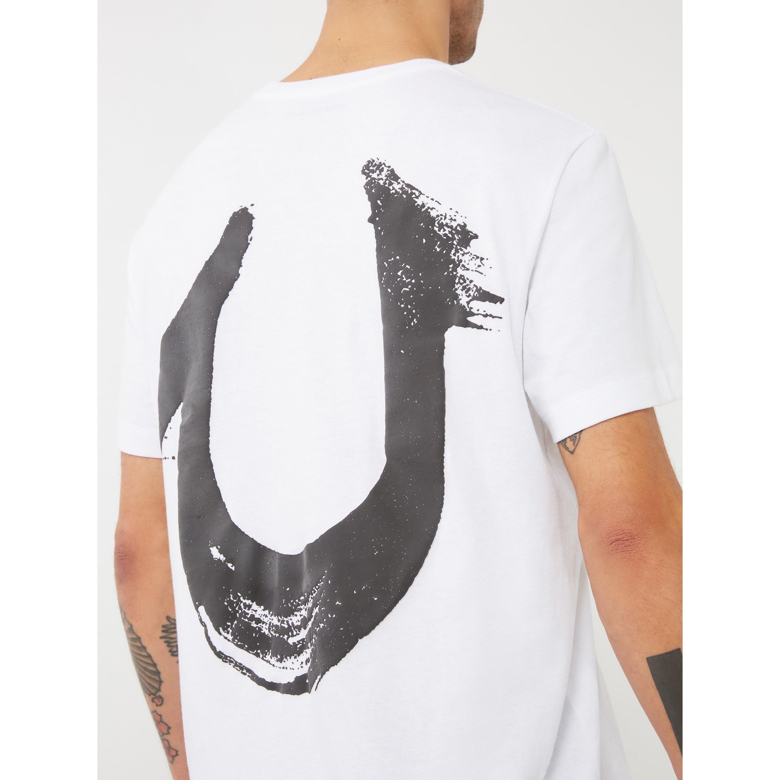 Wit - True Religion - Painted Horseshoe Relaxed Tee - 3