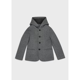 Emporio Armani Hooded Coat Juniors