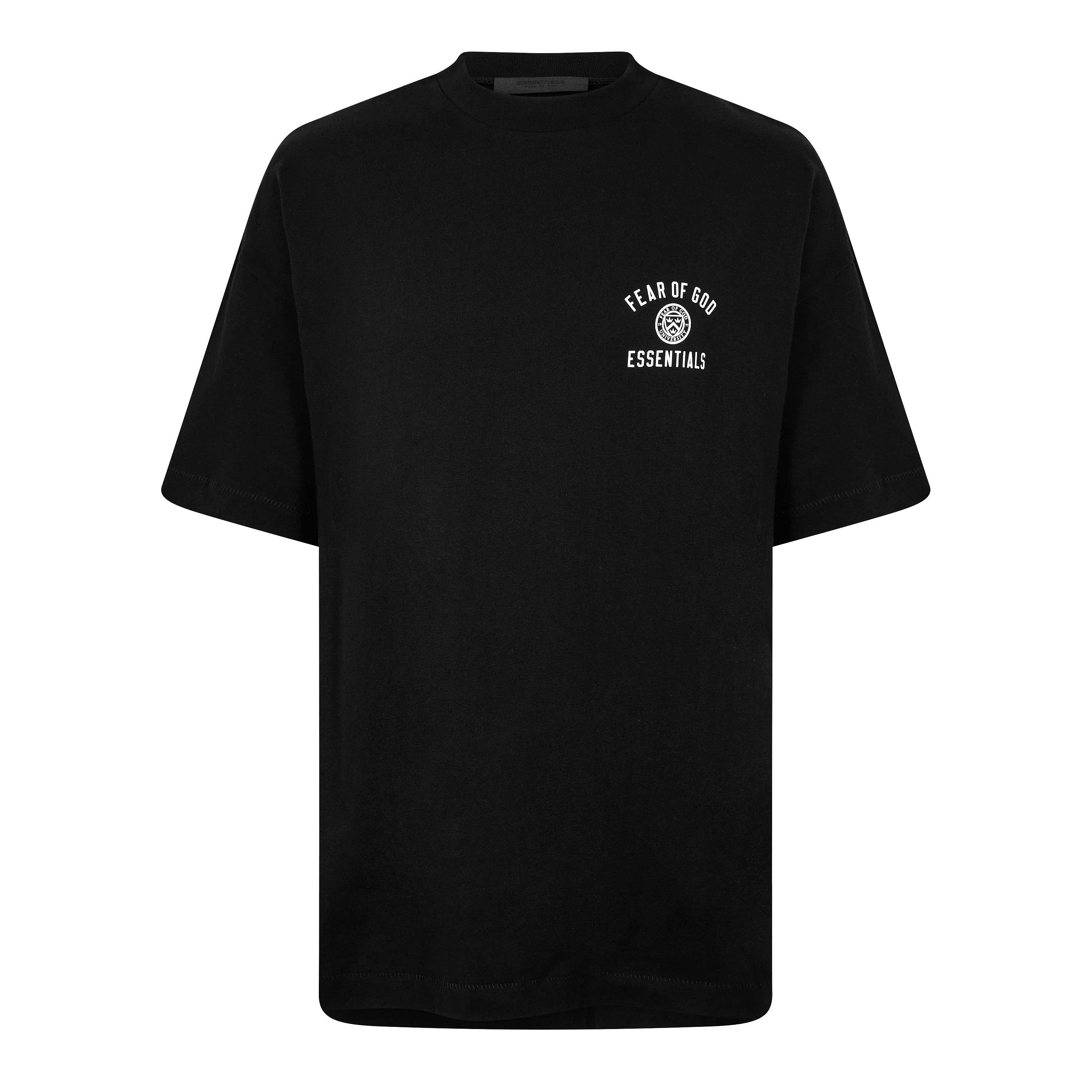 Black - Fear Of God Essentials - Small Logo T-Shirt - 1