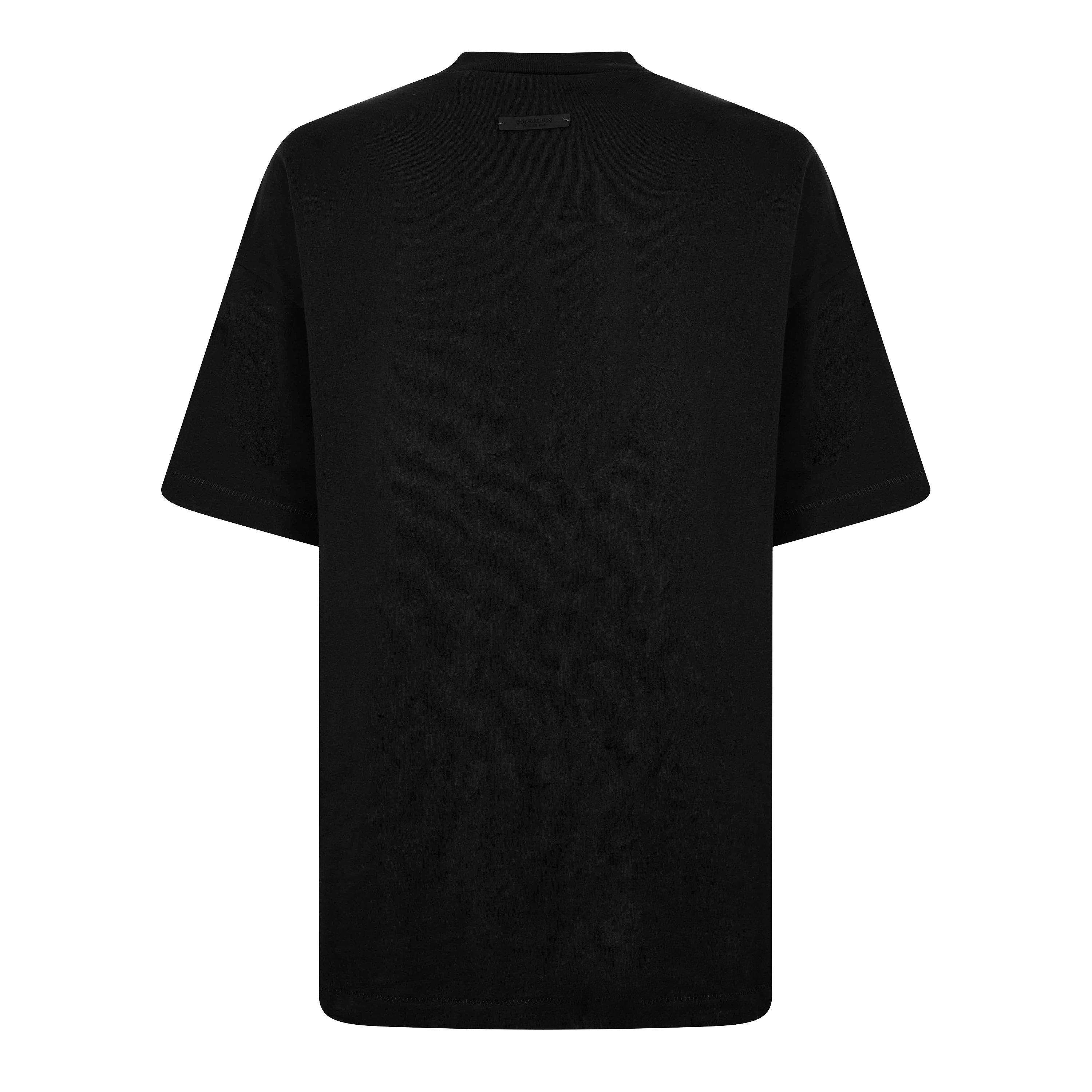 Black - Fear Of God Essentials - Small Logo T-Shirt - 2
