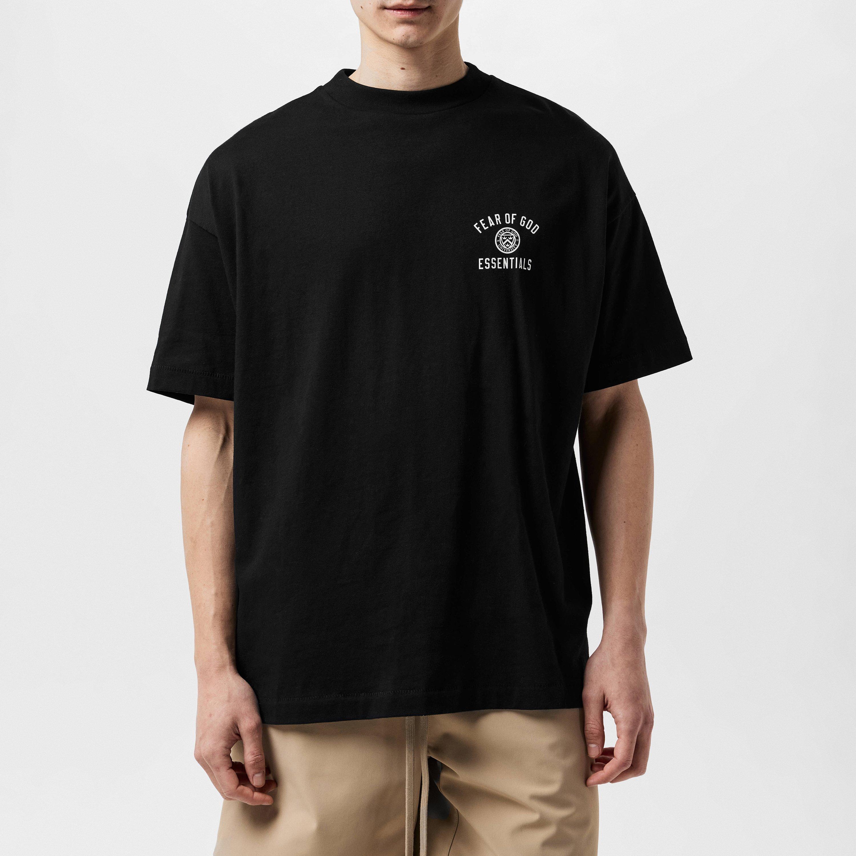 Black - Fear Of God Essentials - Small Logo T-Shirt - 3