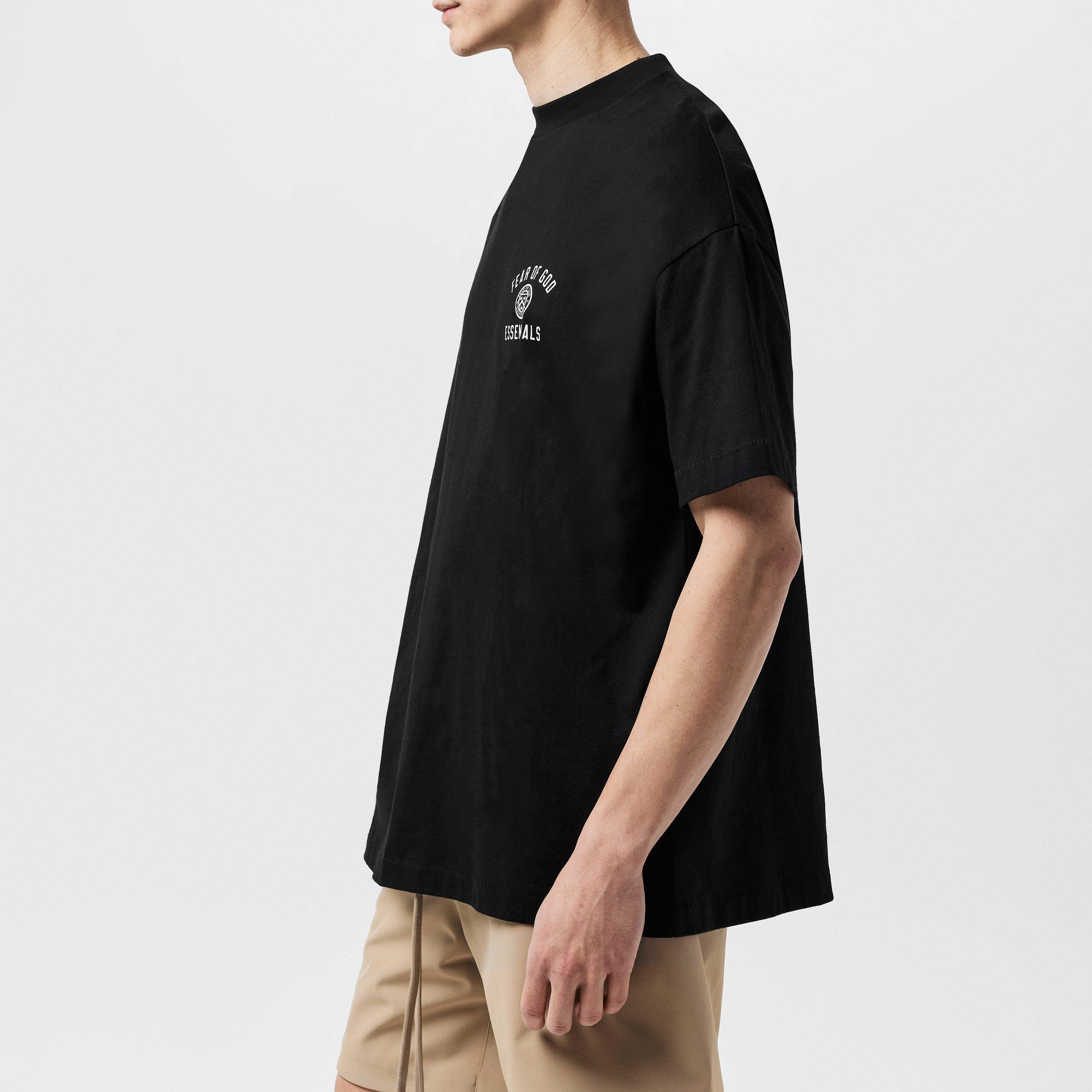 Black - Fear Of God Essentials - Small Logo T-Shirt - 5